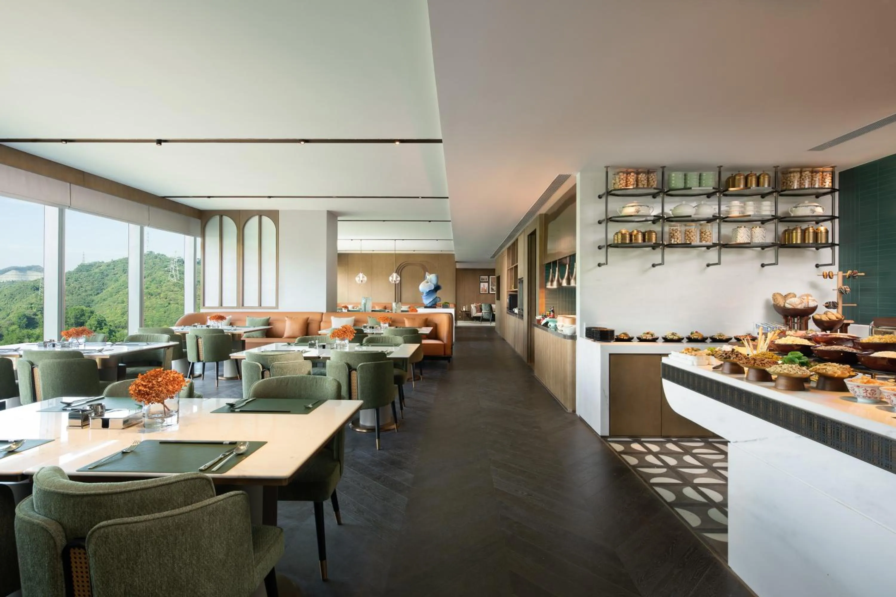 Seating area in Fashion Town Hotel Shenzhen MGallery Collection