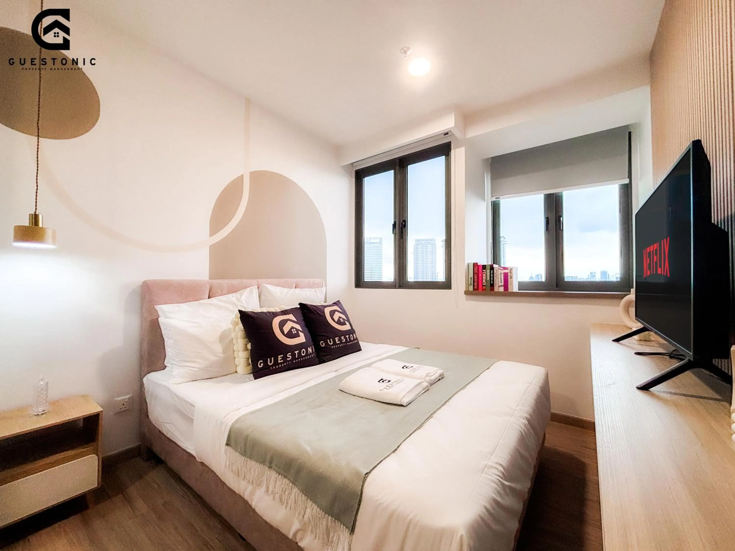 Bed in Riveria City KL Sentral by Guestonic