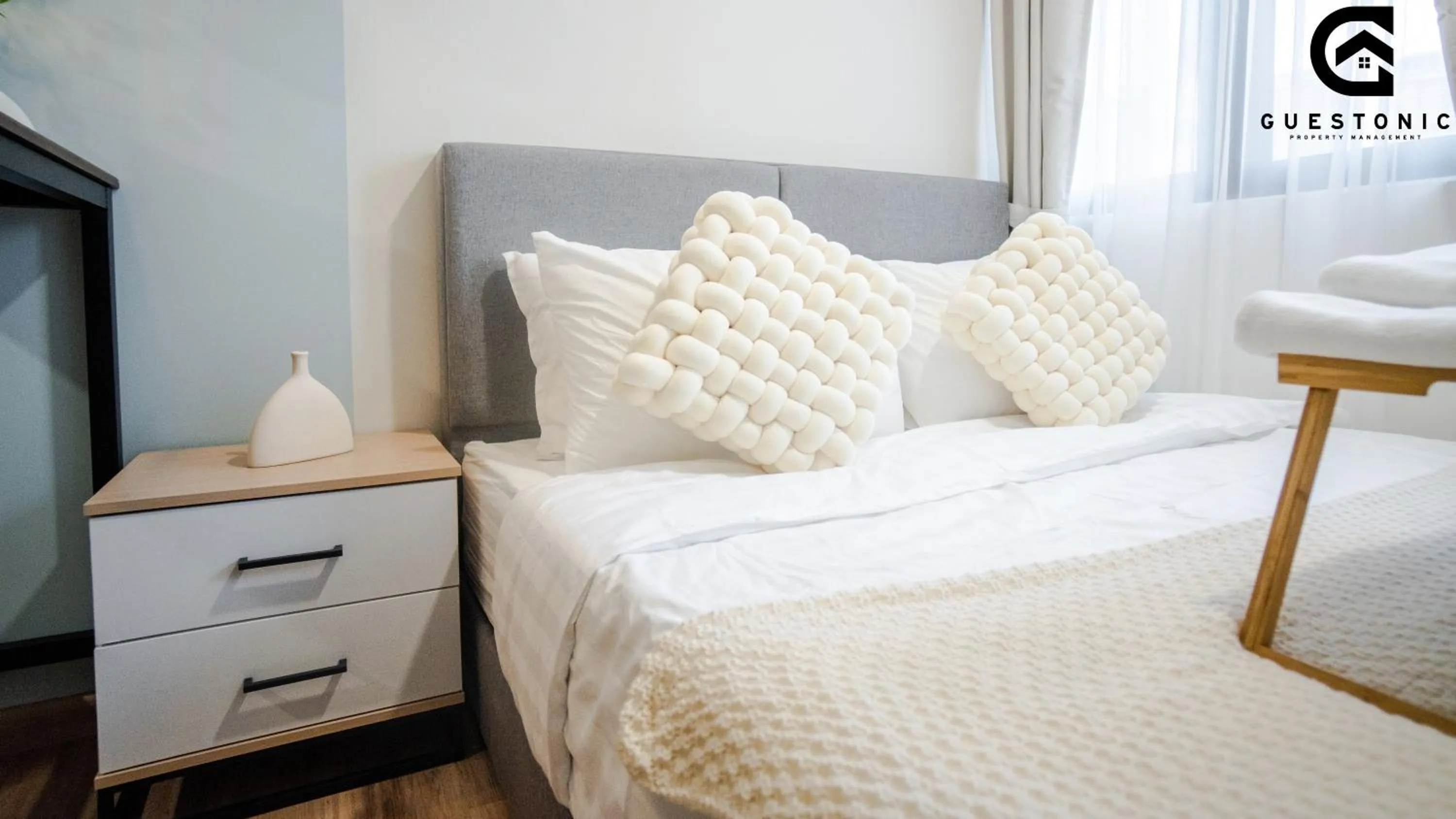 Bed in Riveria City KL Sentral by Guestonic