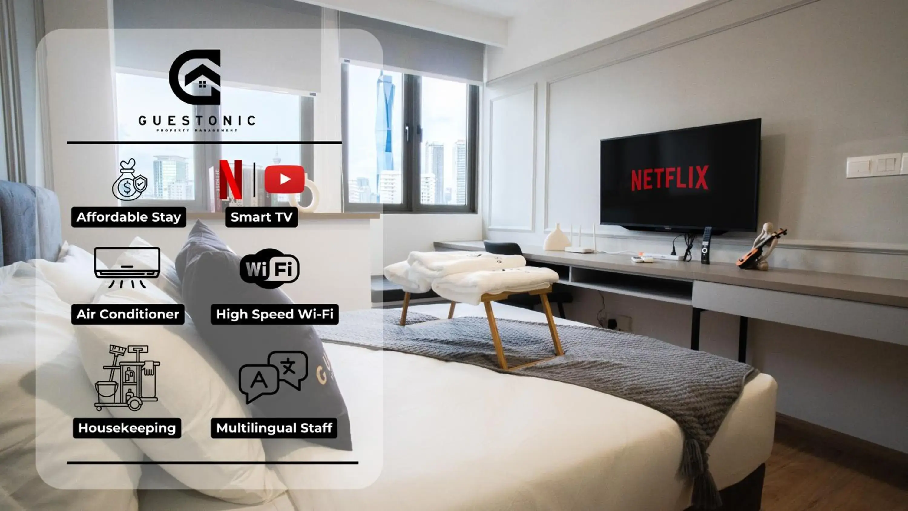 Standard Studio in Riveria City KL Sentral by Guestonic Standard Studio in Riveria City KL Sentral by Guestonic