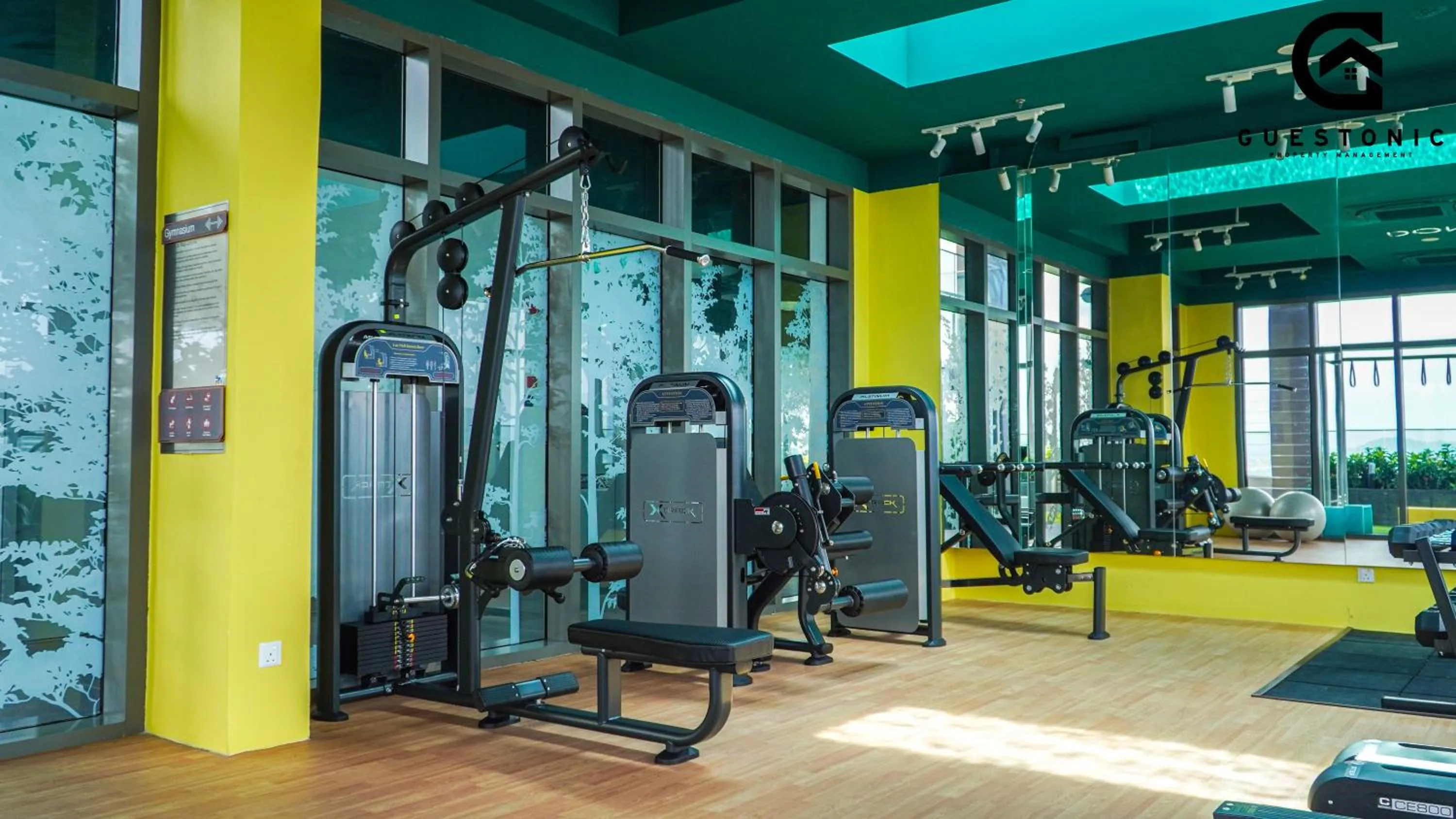 Fitness centre/facilities in Riveria City KL Sentral by Guestonic
