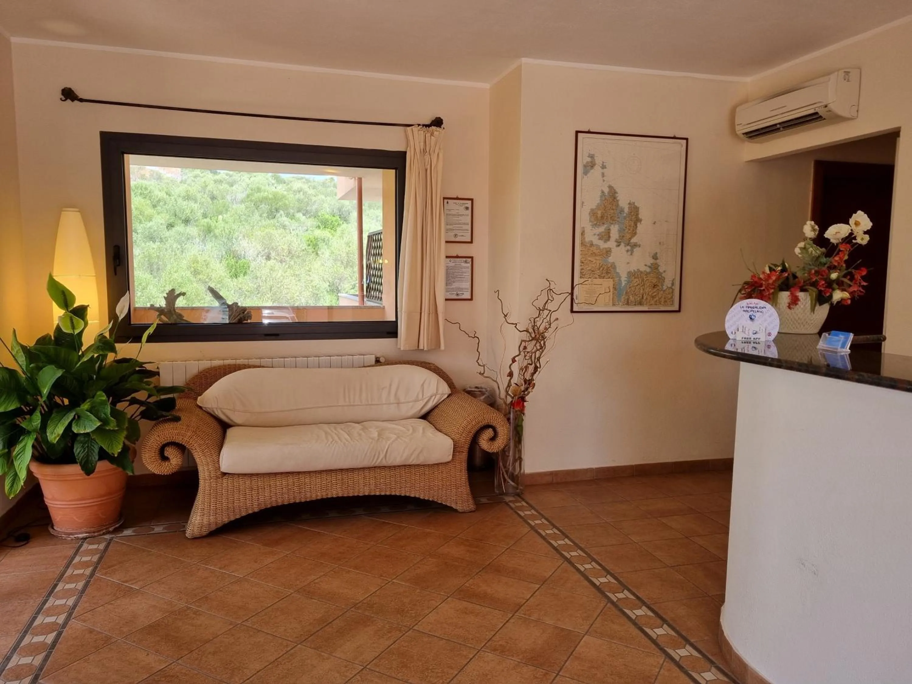 Lobby or reception in Hotel Delle Isole