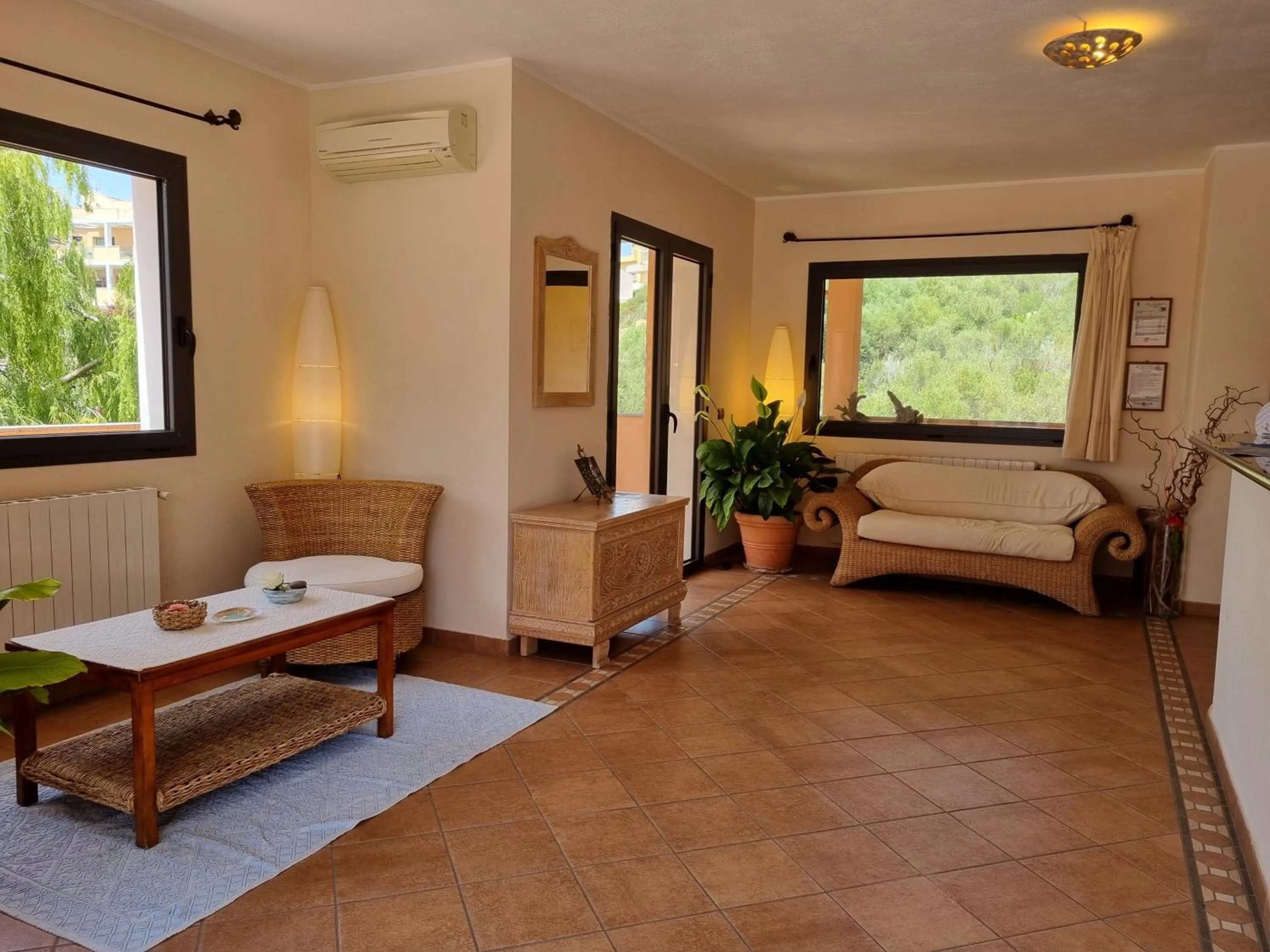 Lobby or reception, Bed in Hotel Delle Isole