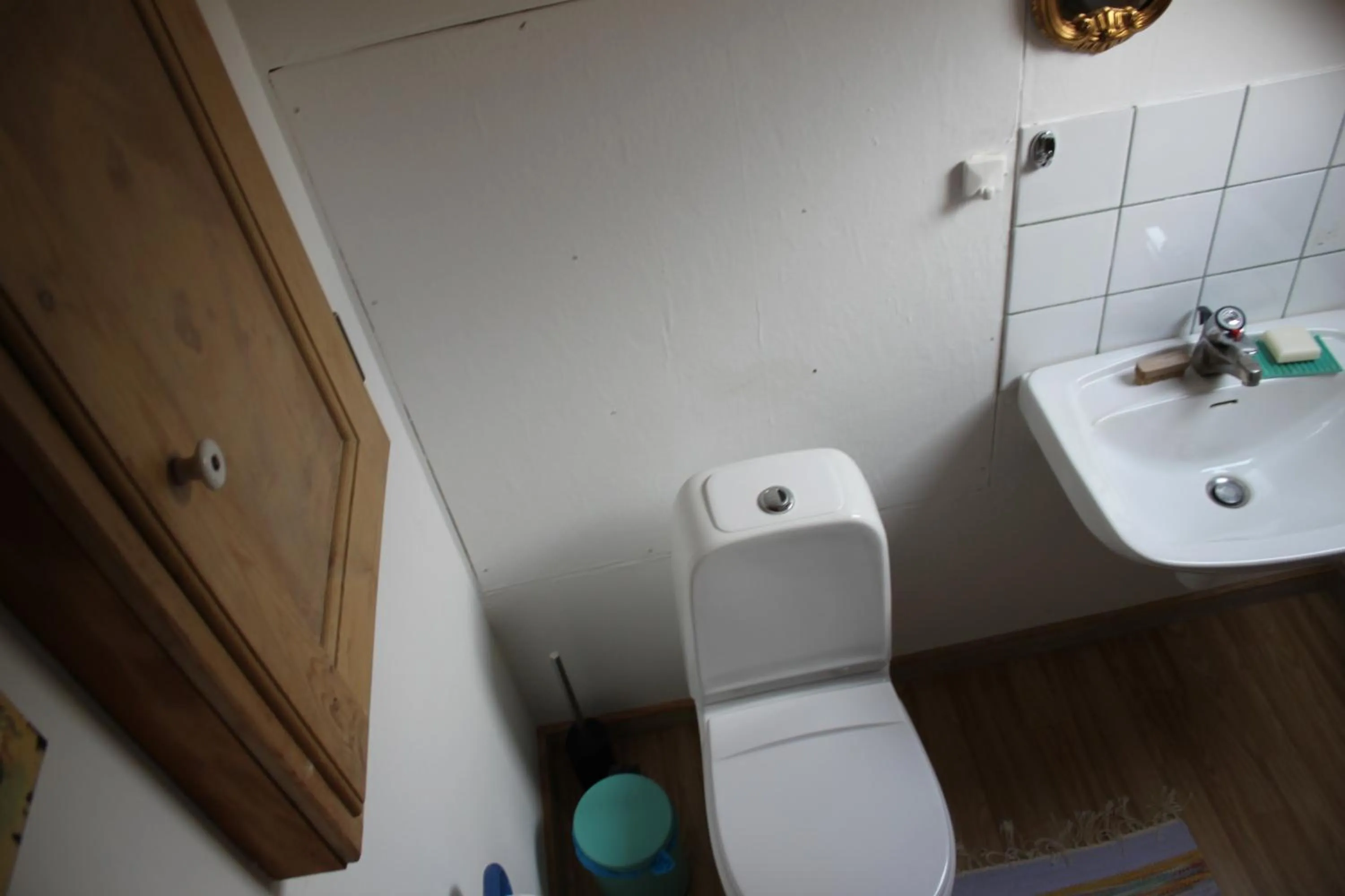 Toilet in Borup Bed & Breakfast