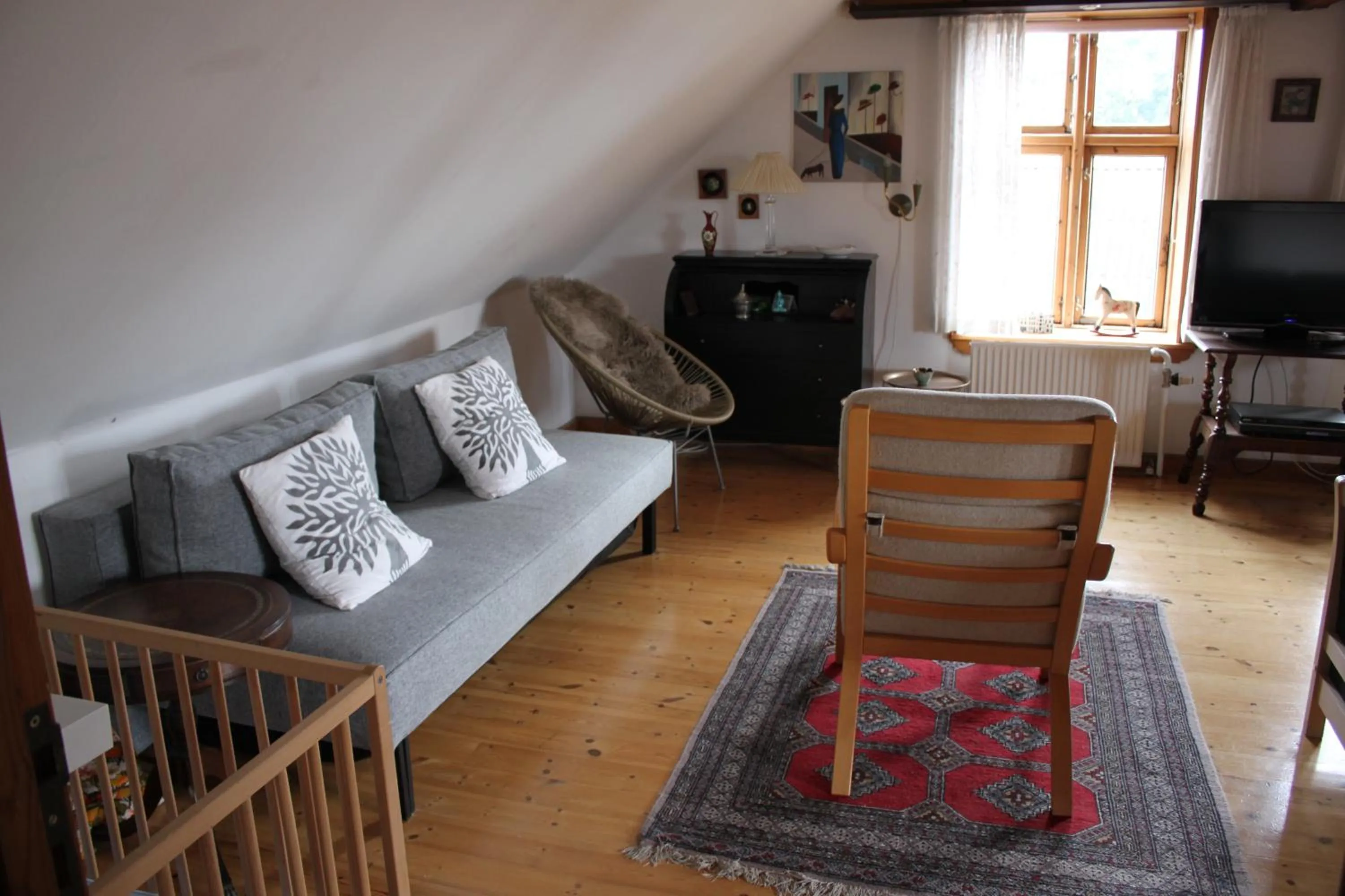 Living room in Borup Bed & Breakfast