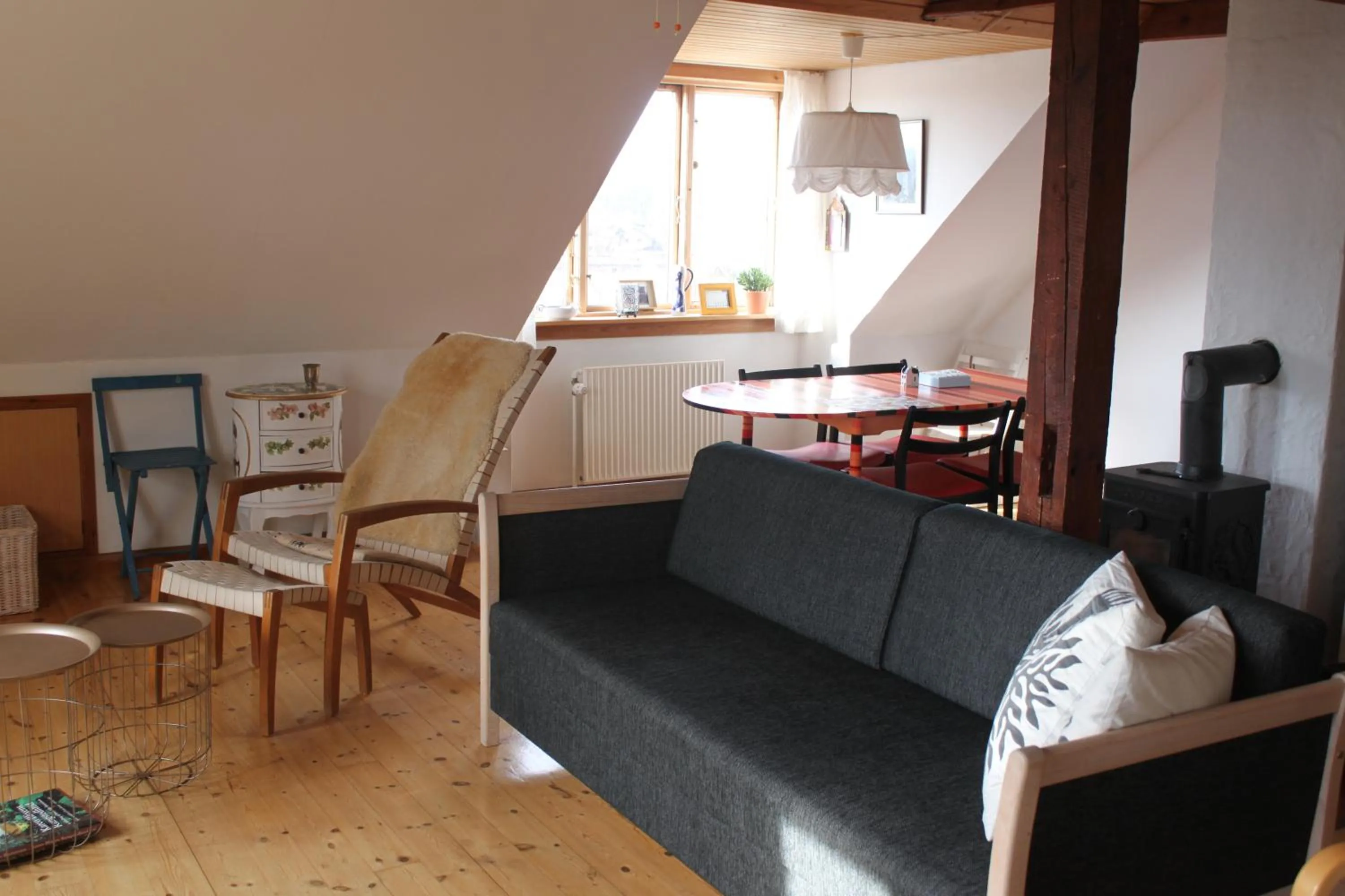 Seating area in Borup Bed & Breakfast