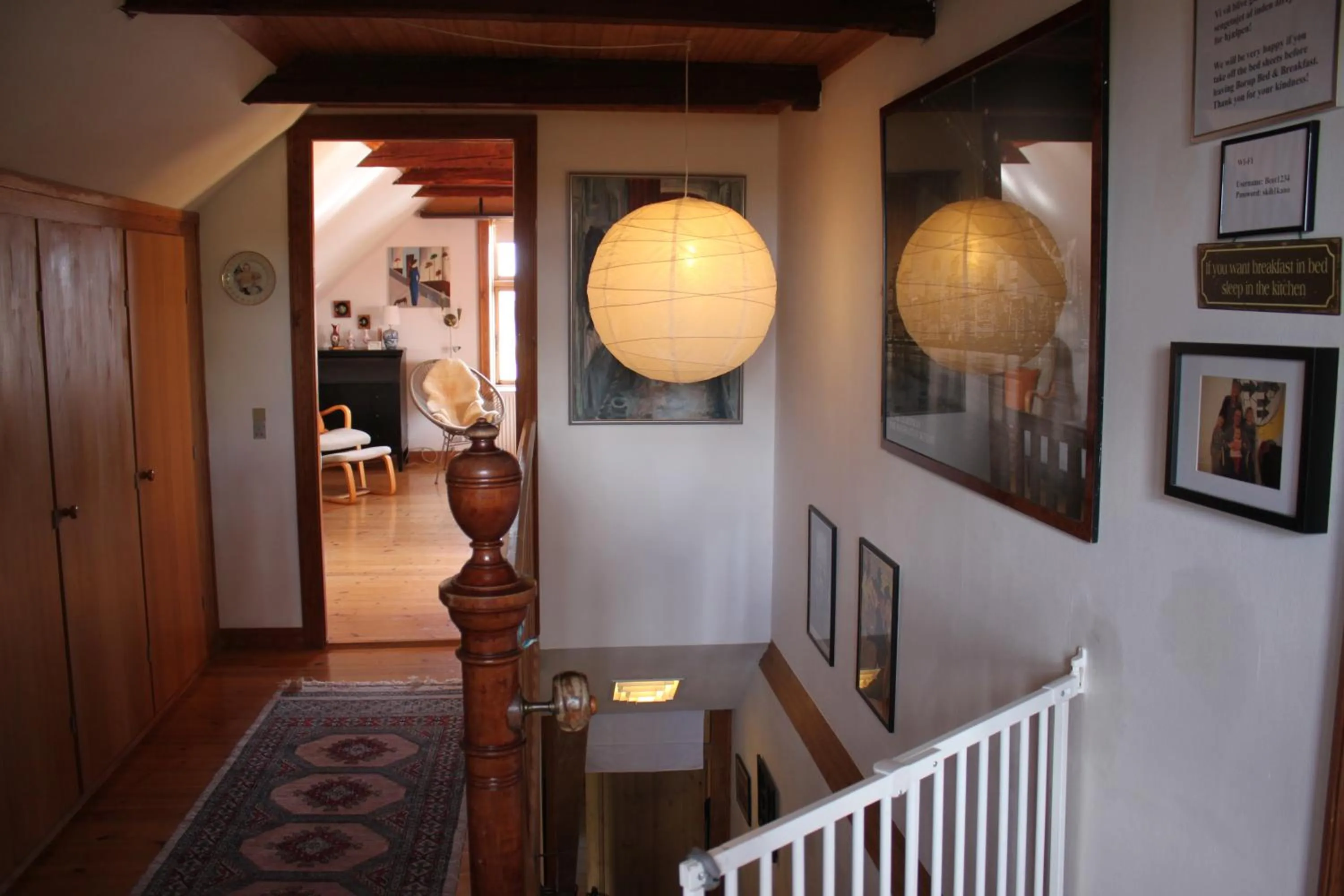 Living room in Borup Bed & Breakfast