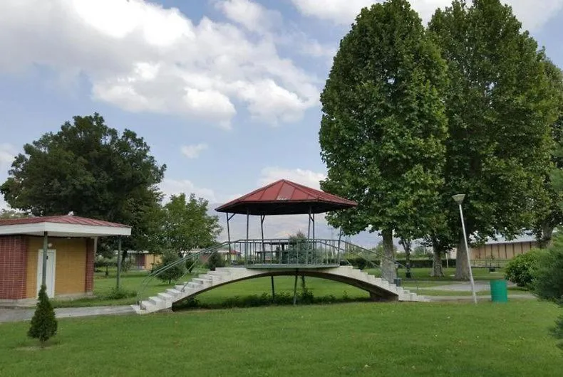 Garden view in Hotel Bellevue