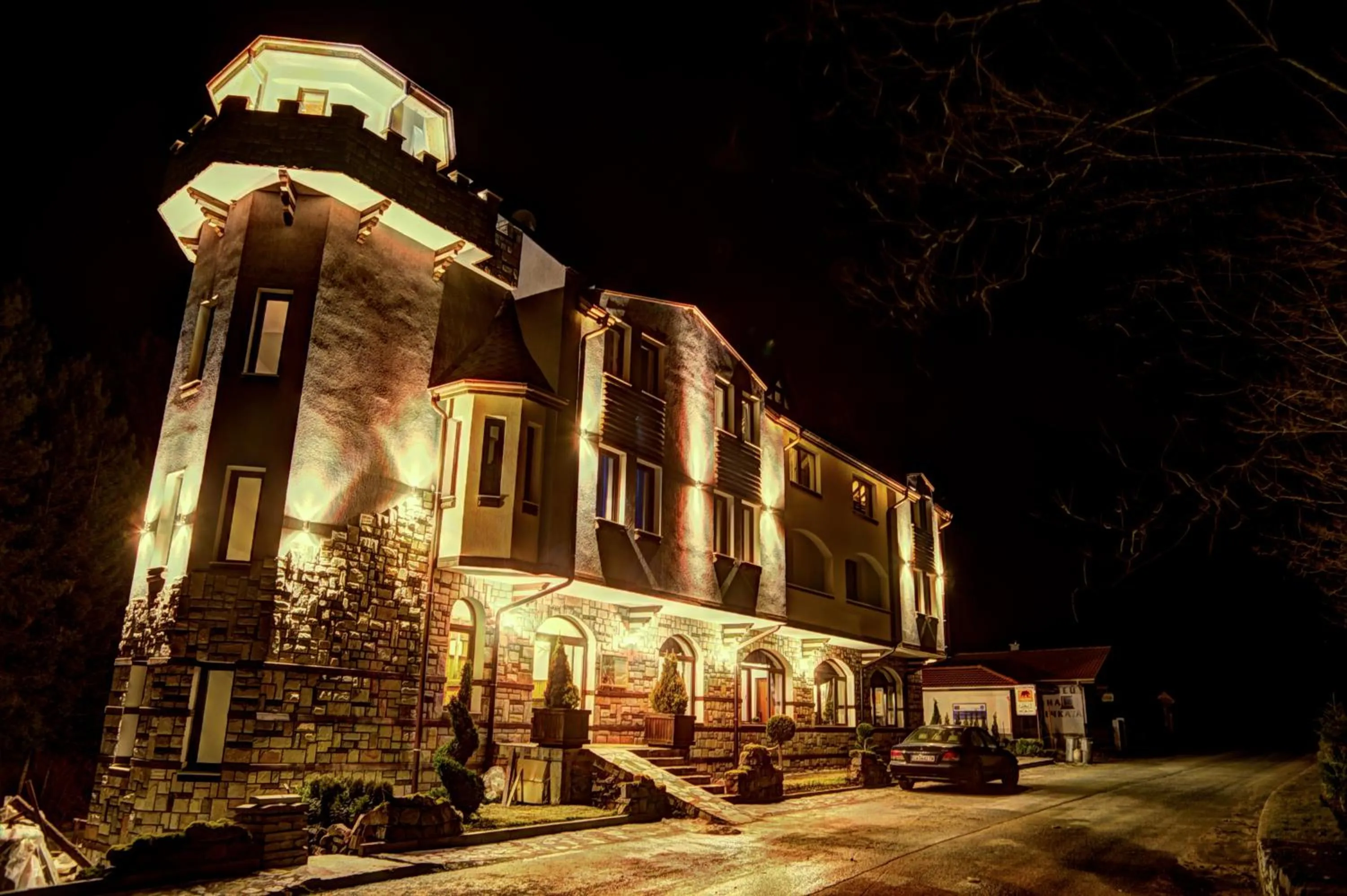 Facade/entrance in Horlog Castle