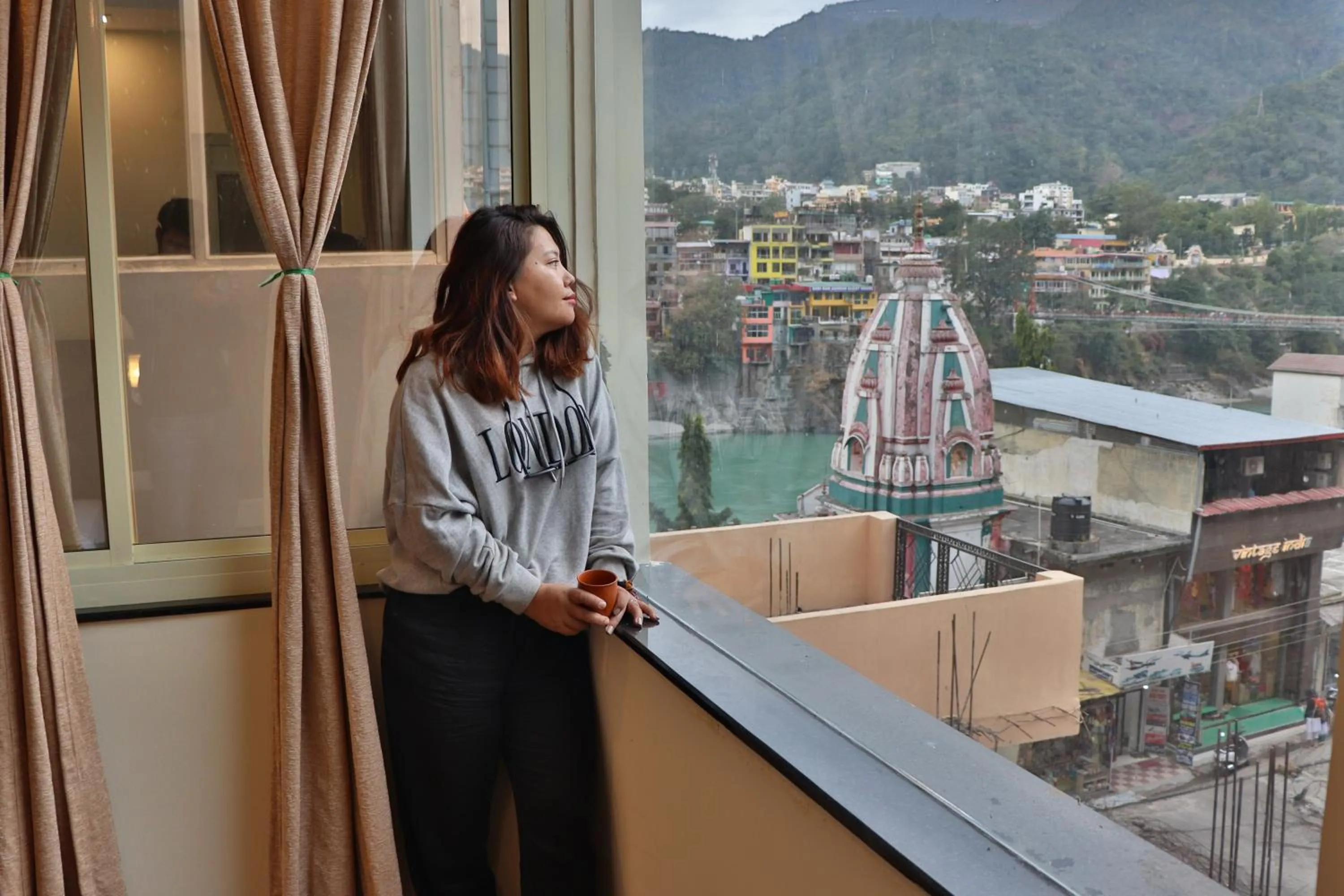 City view in Shiv Shakti Hostel