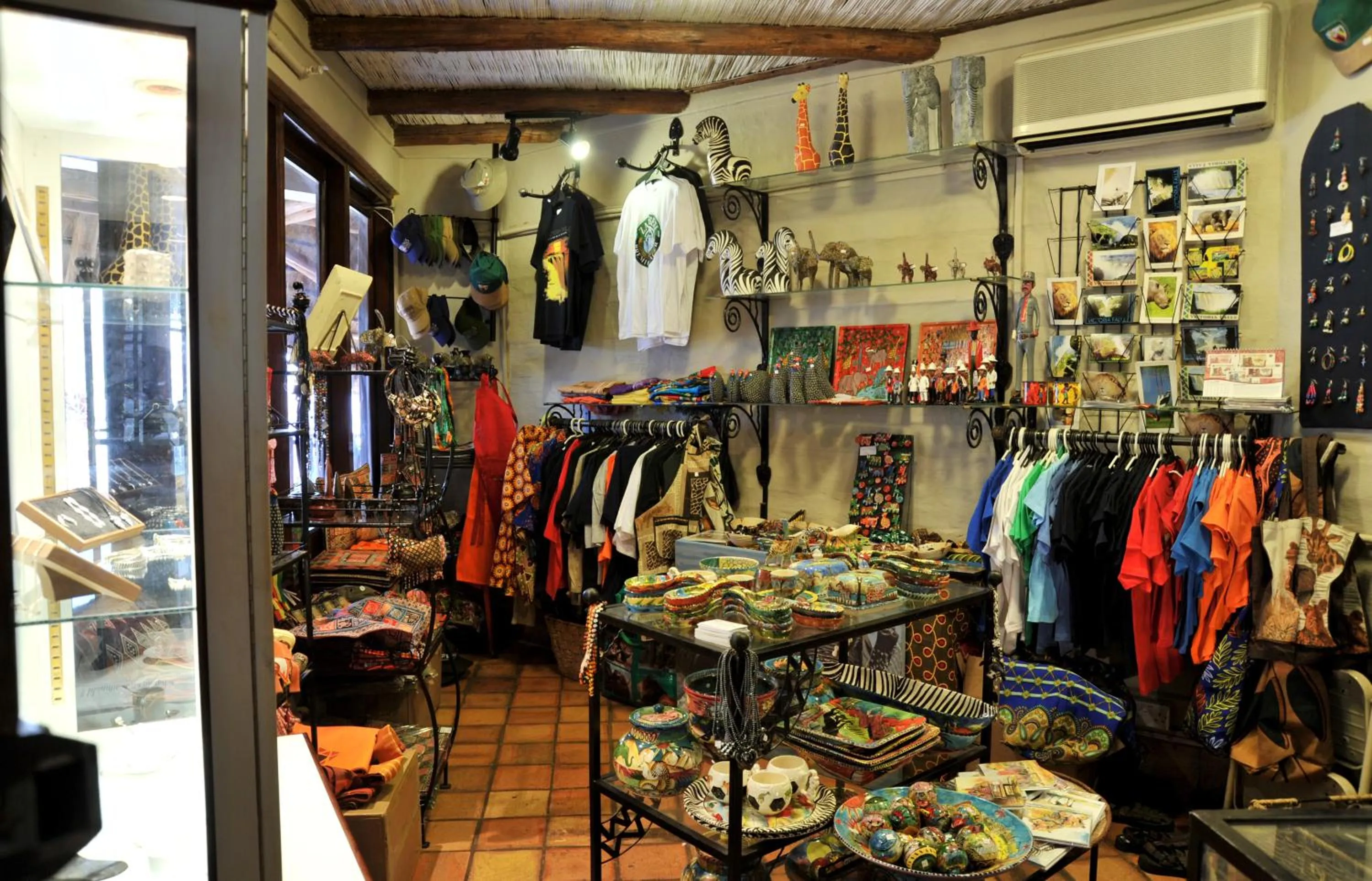 On-site shops in Victoria Falls Safari Lodge