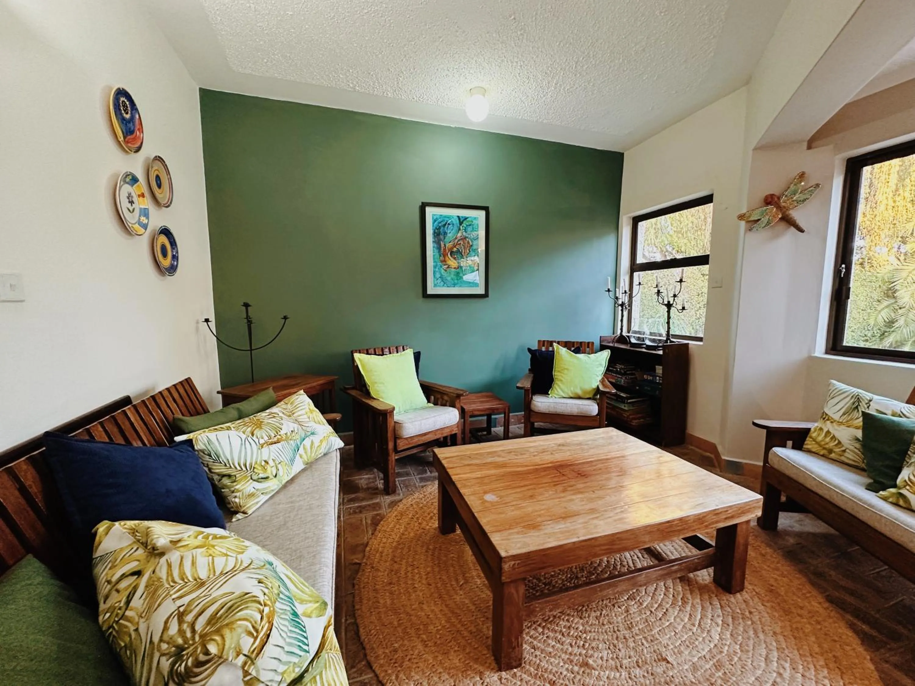 Patio in Malcolm Lodge