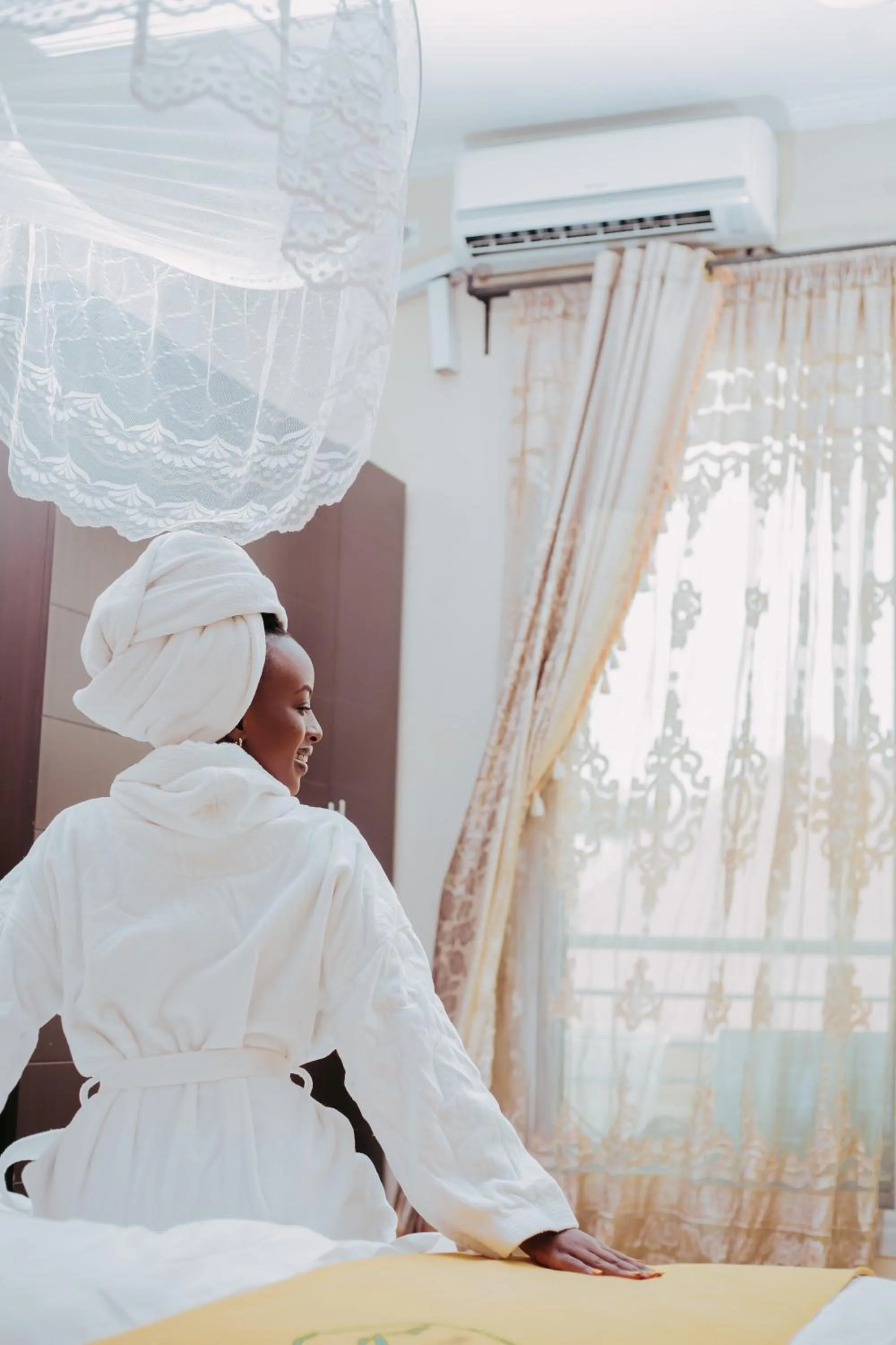 Bed in City Hill Hotel