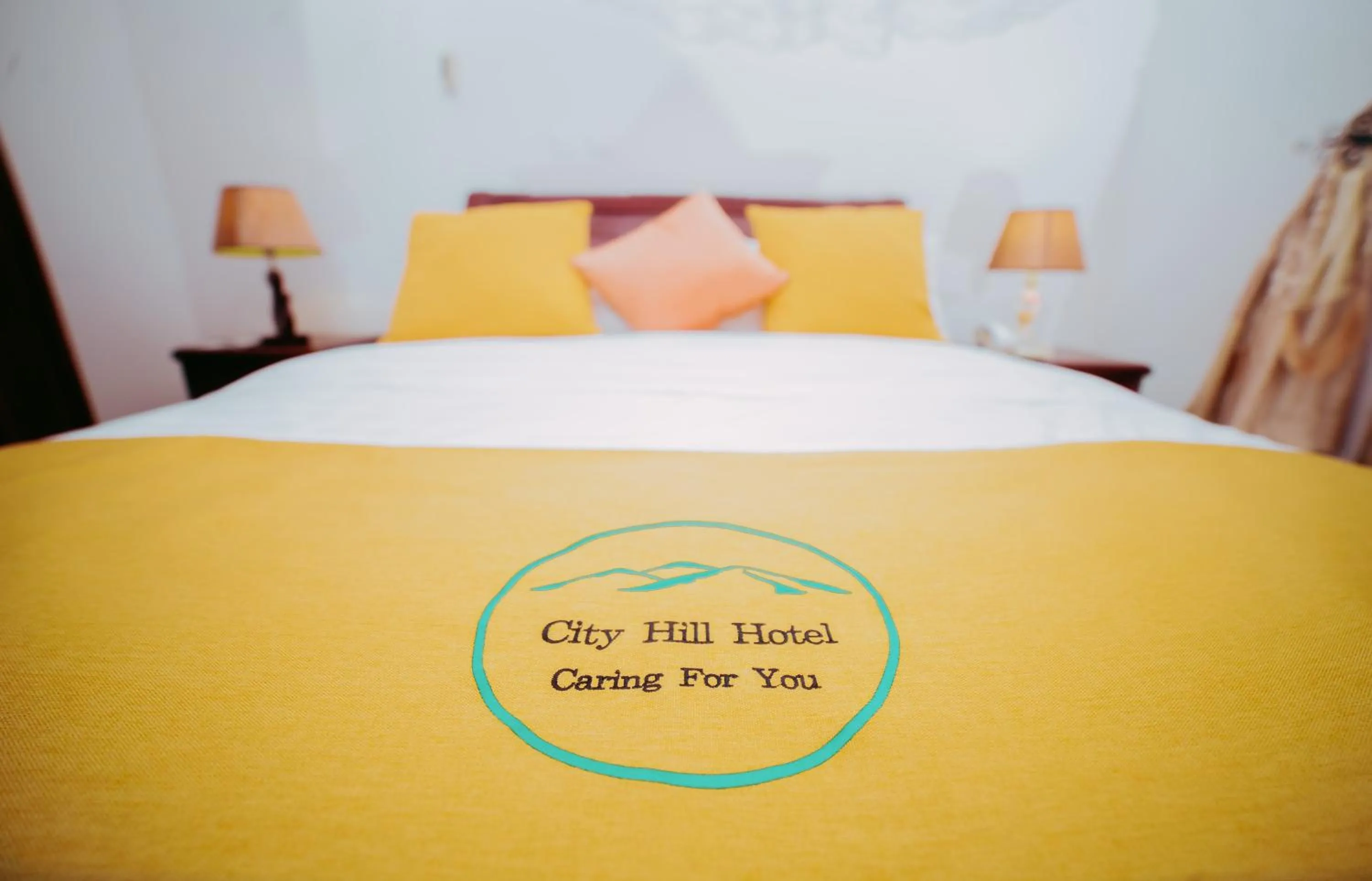 Bed in City Hill Hotel