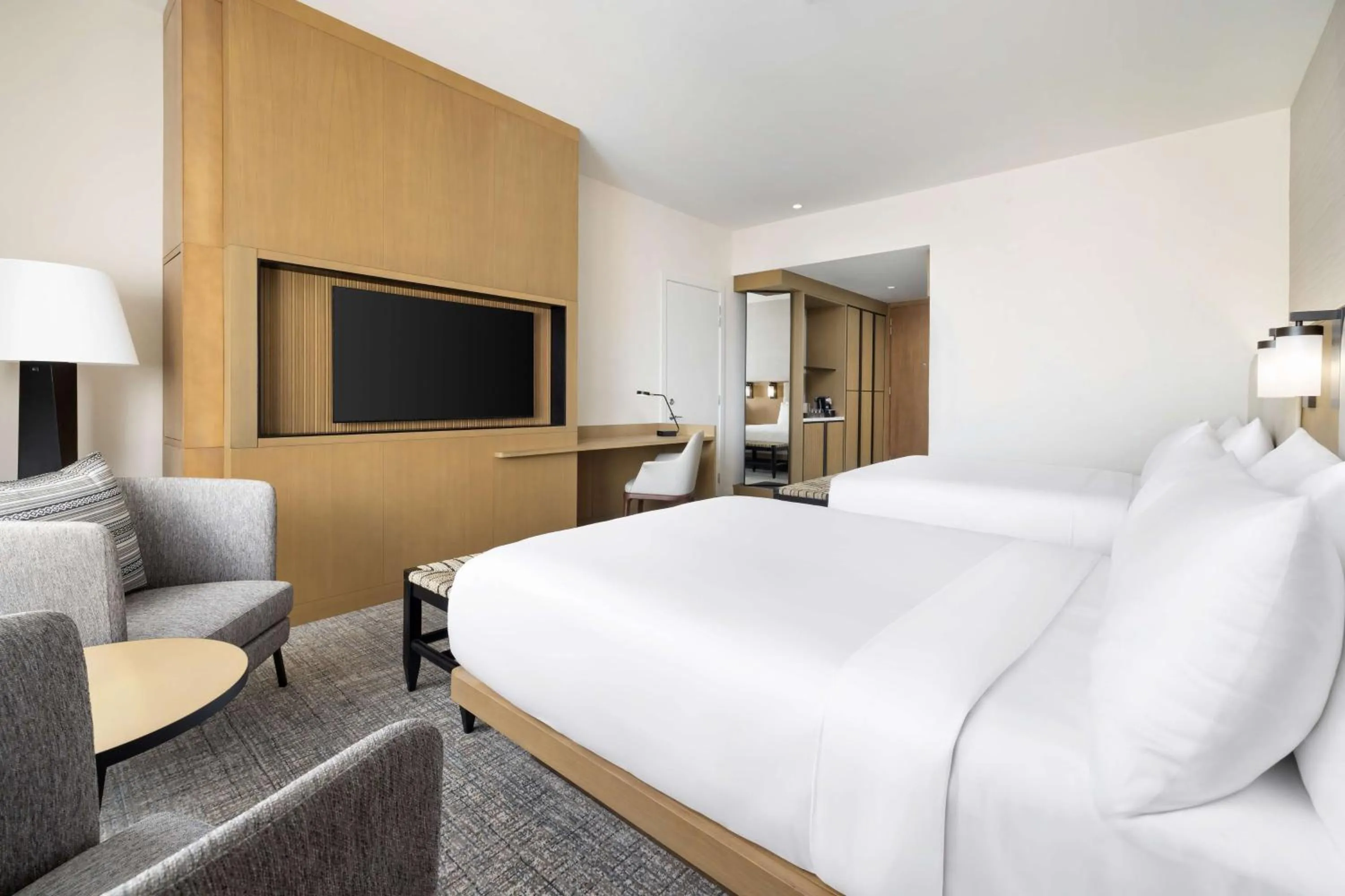 Living room, Bed in Hotel Santiago, Curio Collection By Hilton