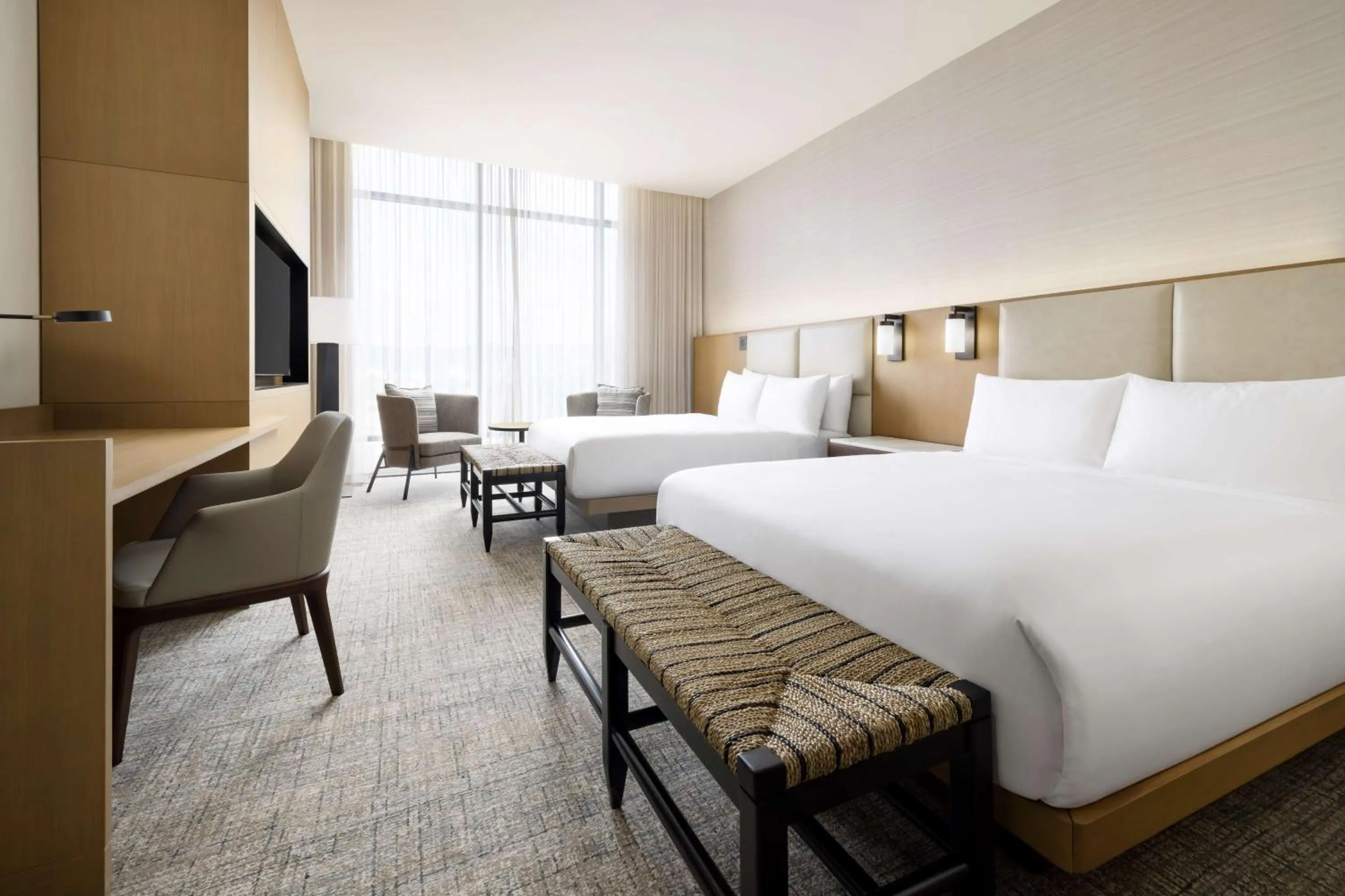 Bedroom, Bed in Hotel Santiago, Curio Collection By Hilton