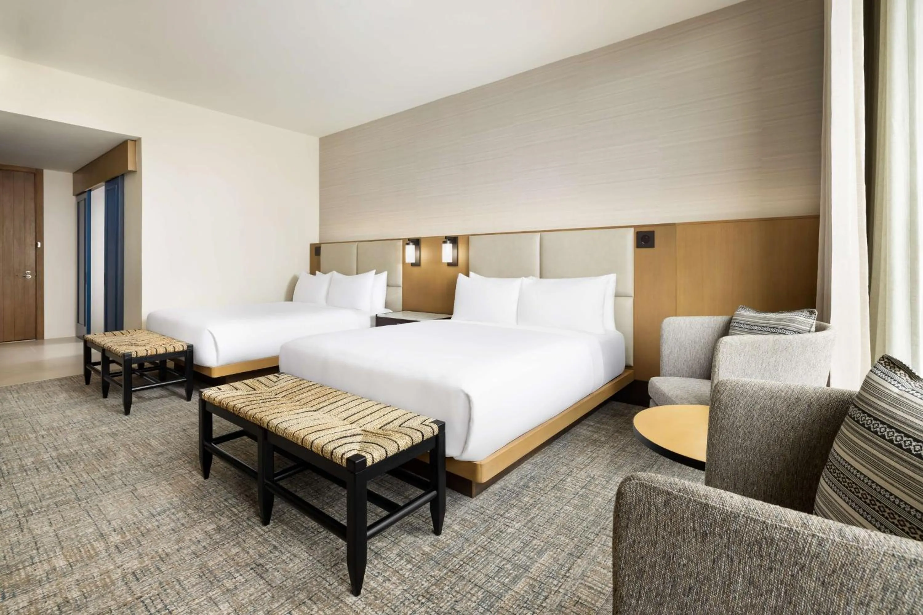 Living room, Bed in Hotel Santiago, Curio Collection By Hilton