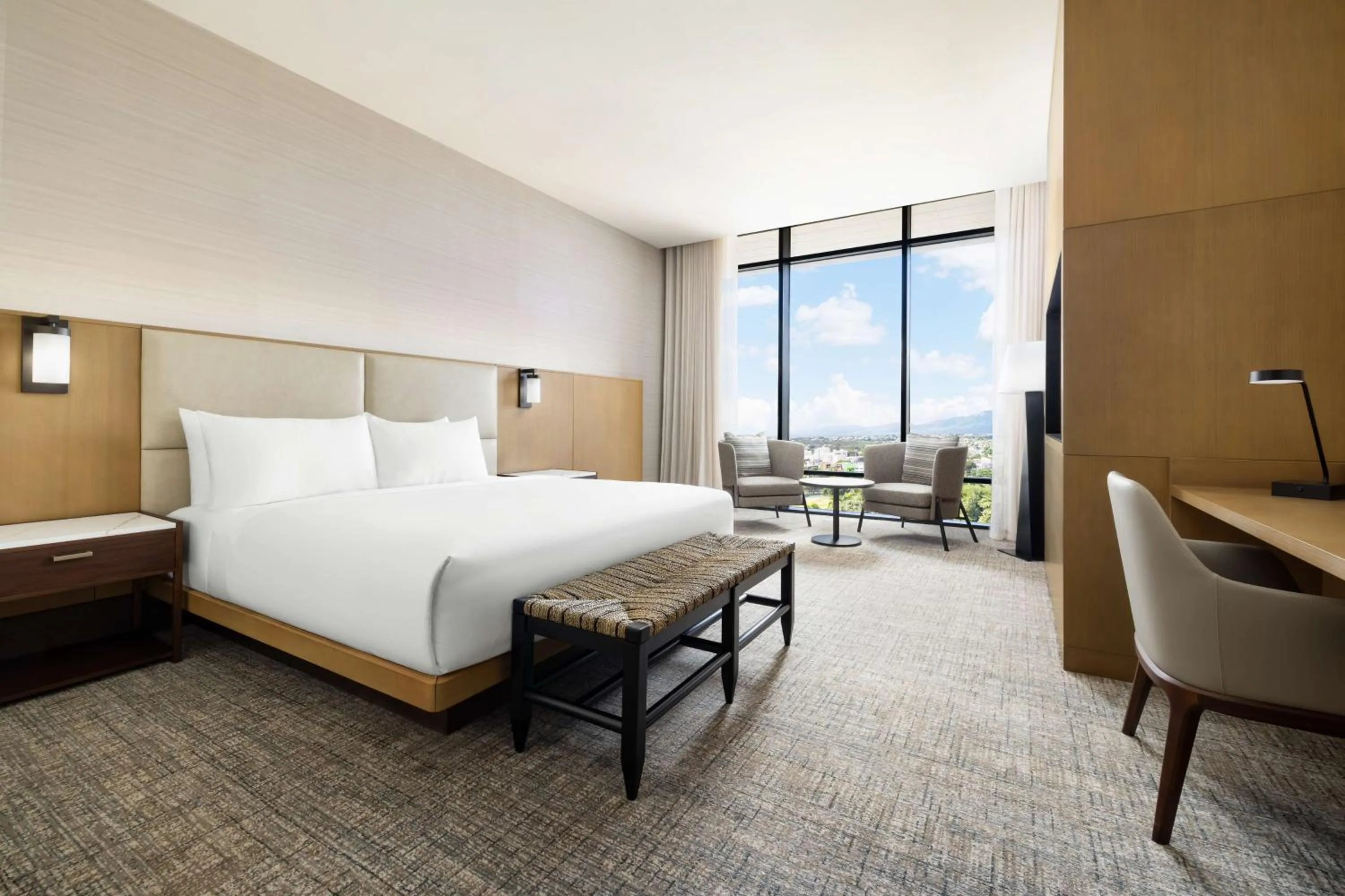 Bedroom, Bed in Hotel Santiago, Curio Collection By Hilton