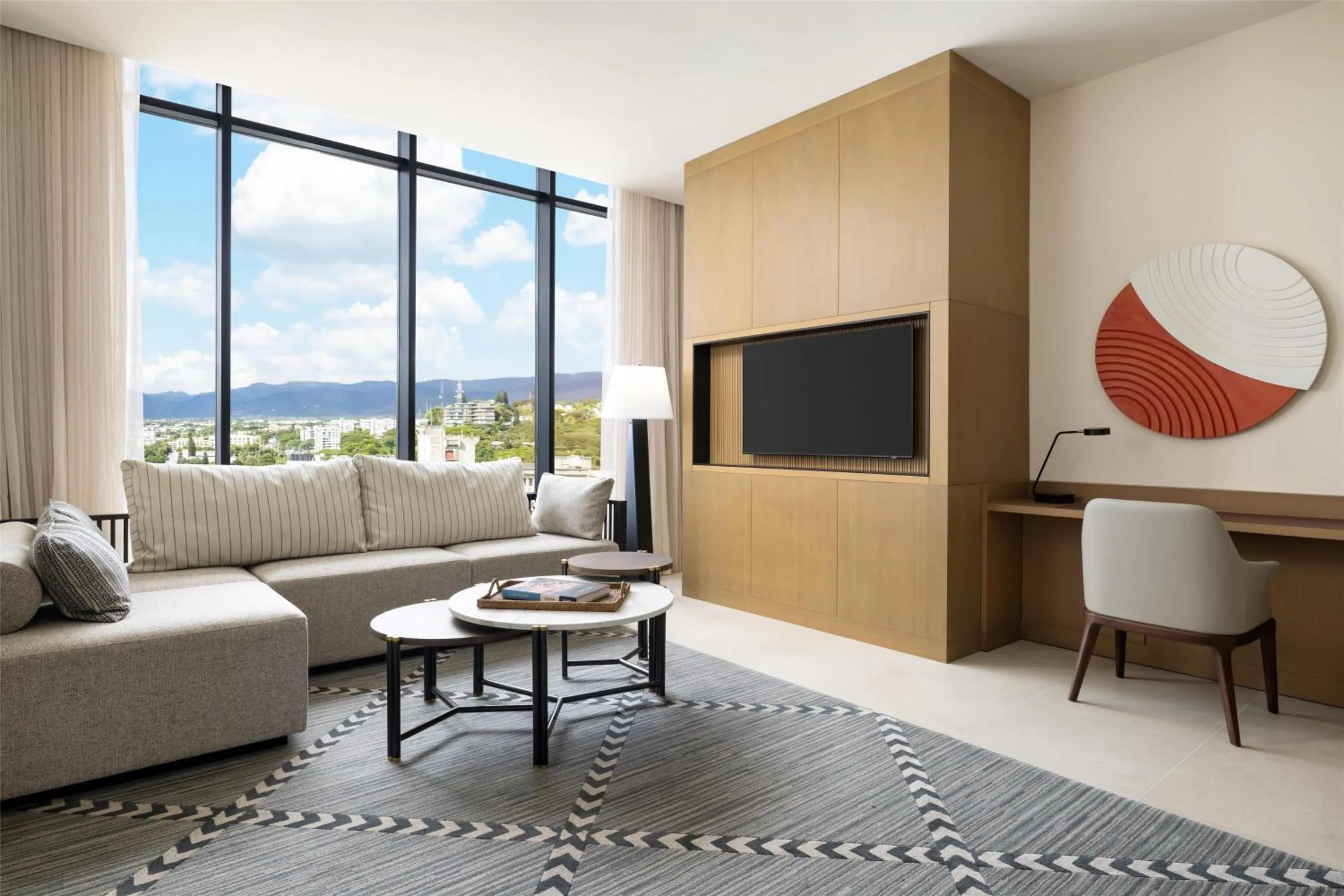 Living room in Hotel Santiago, Curio Collection By Hilton