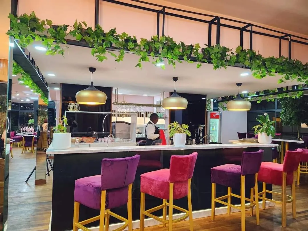 Lounge or bar in Central Hotel Tana