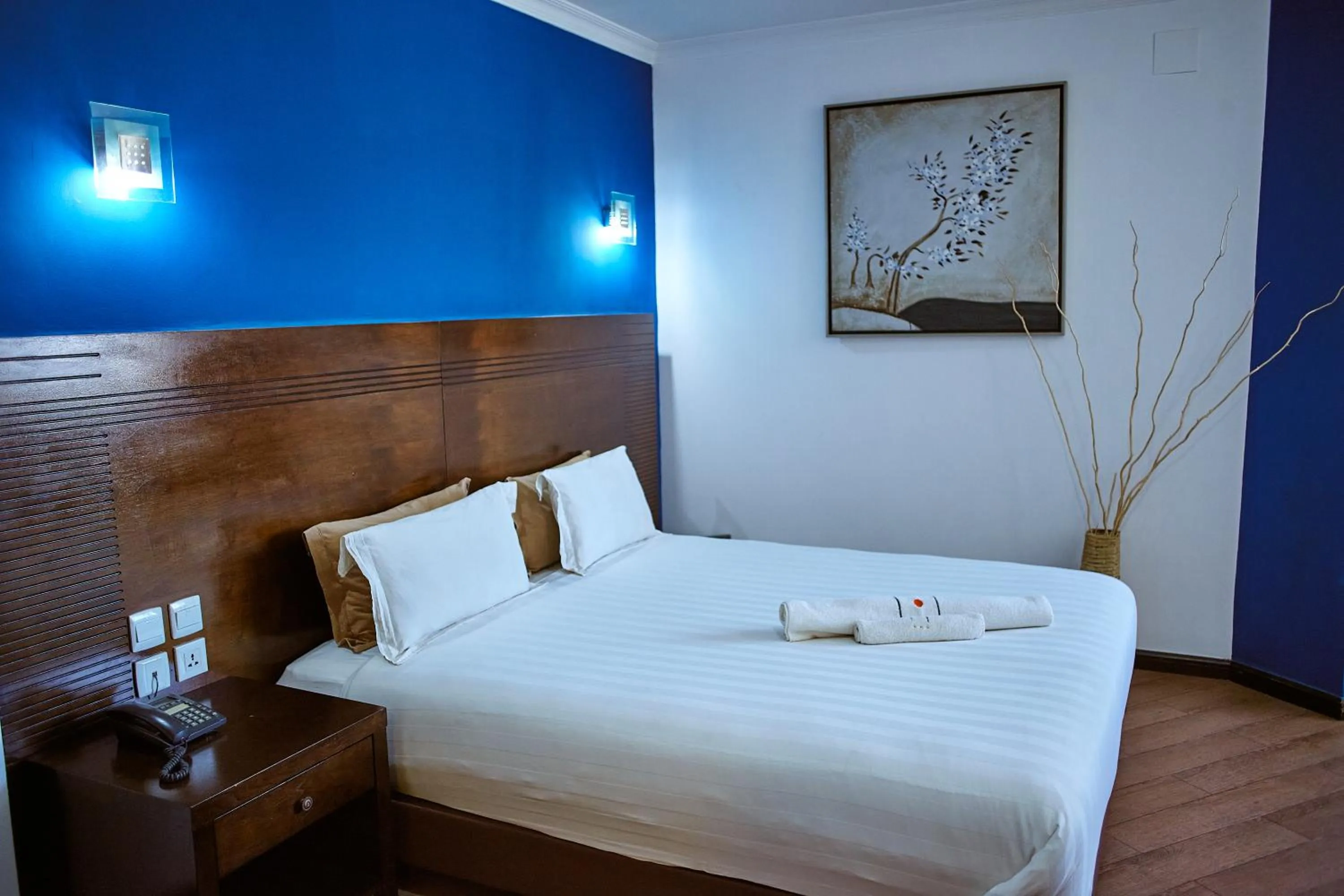 Bed in Central Hotel Tana