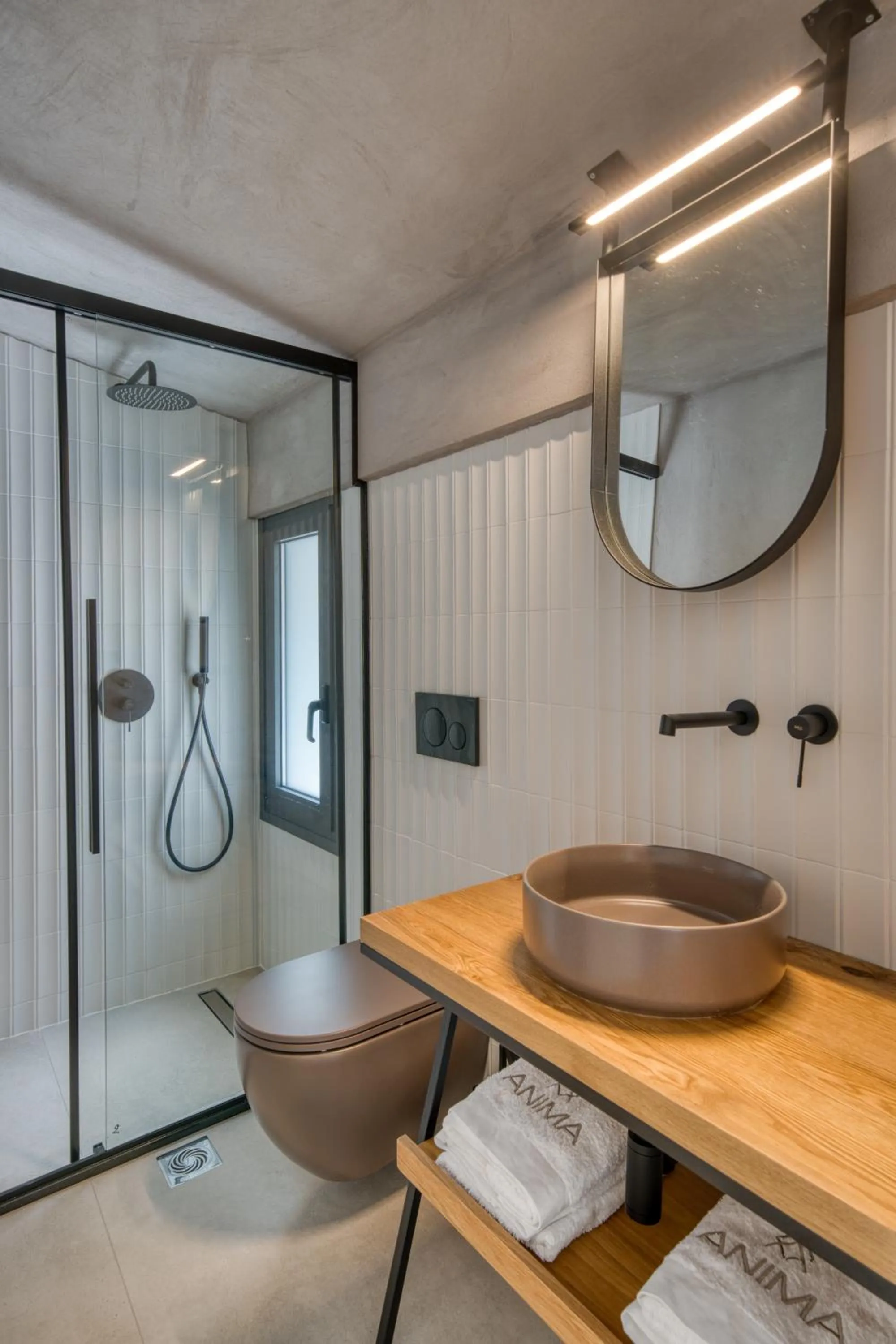Shower in Anima Deluxe Suites