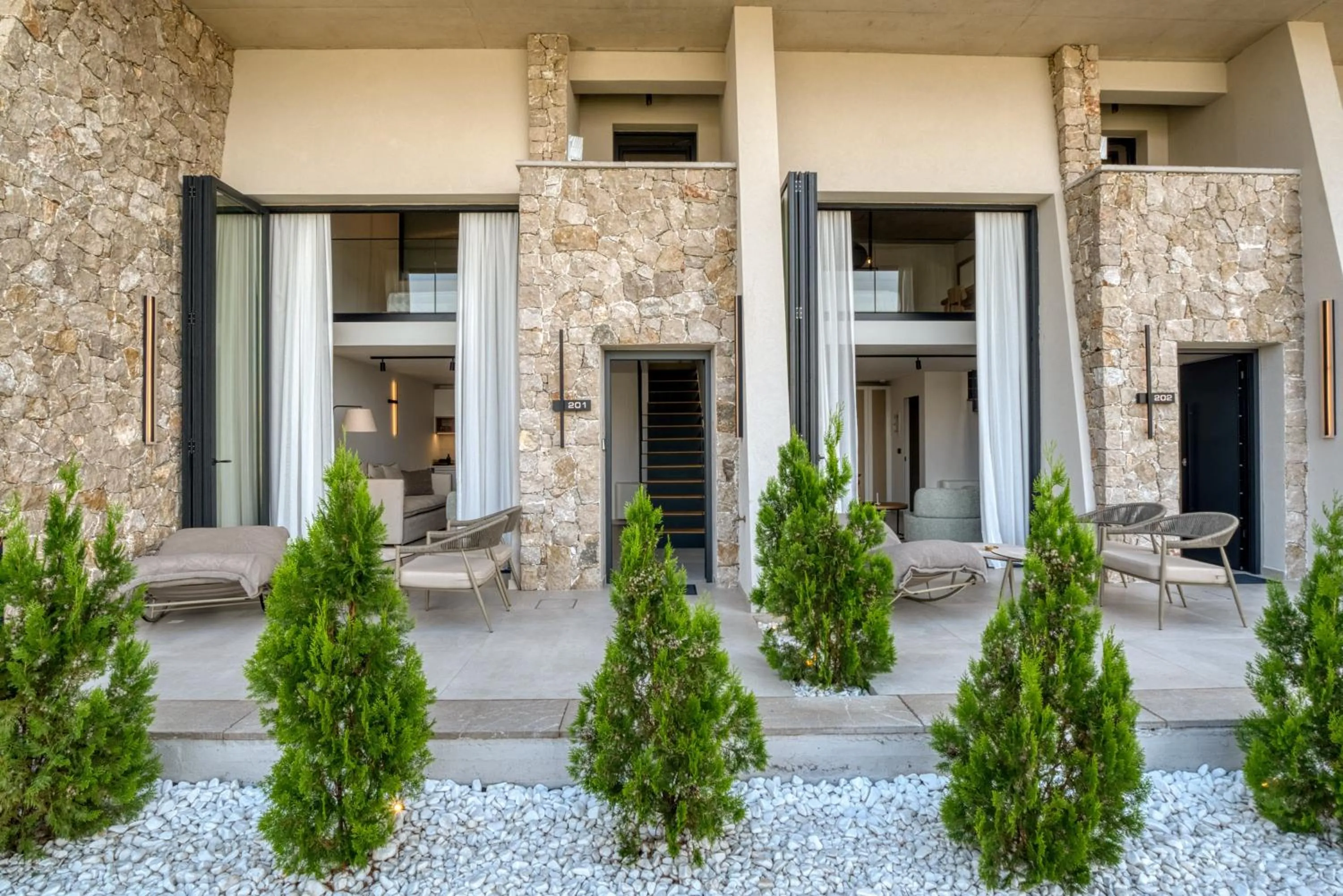 Patio in Anima Deluxe Suites