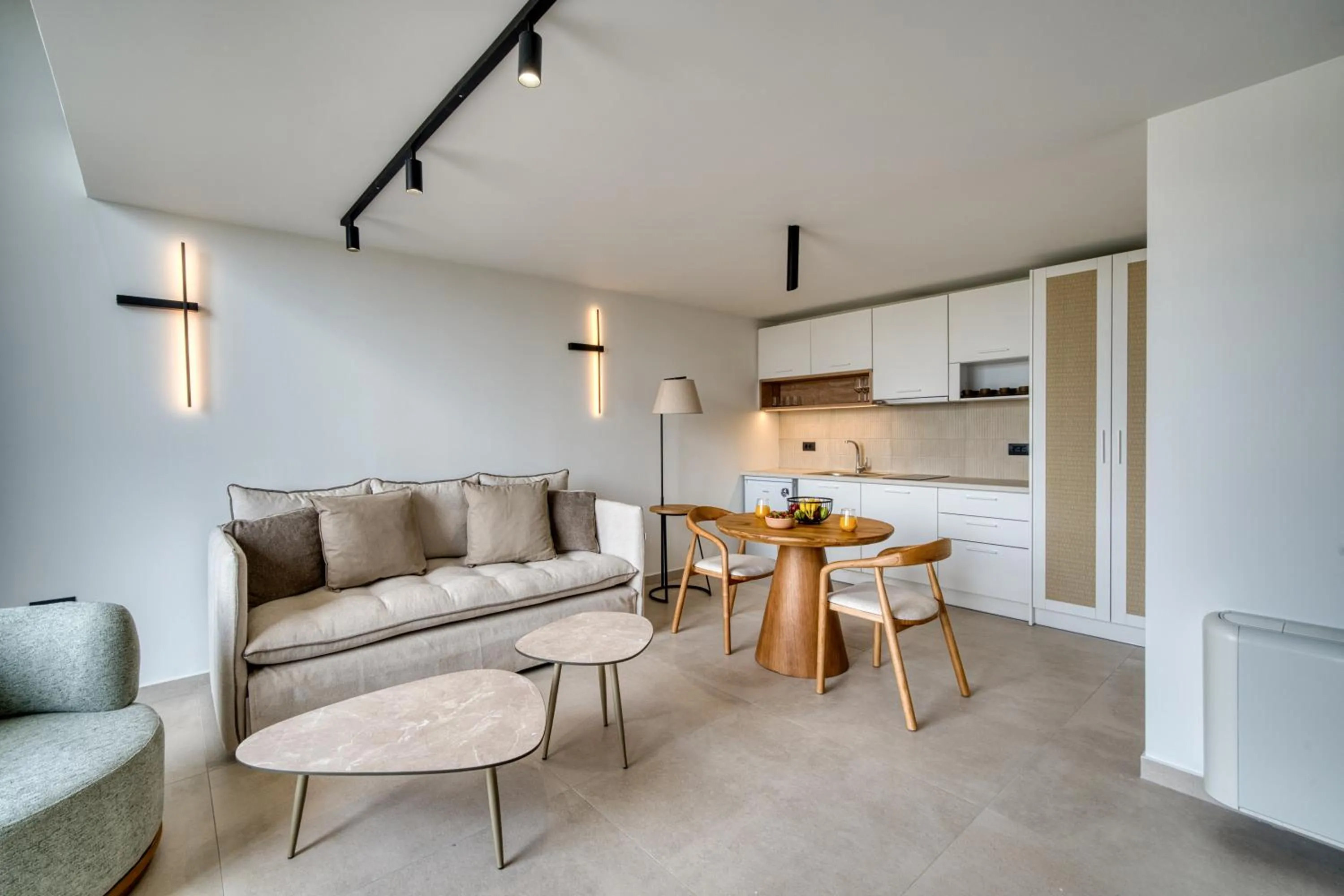 Kitchen or kitchenette in Anima Deluxe Suites