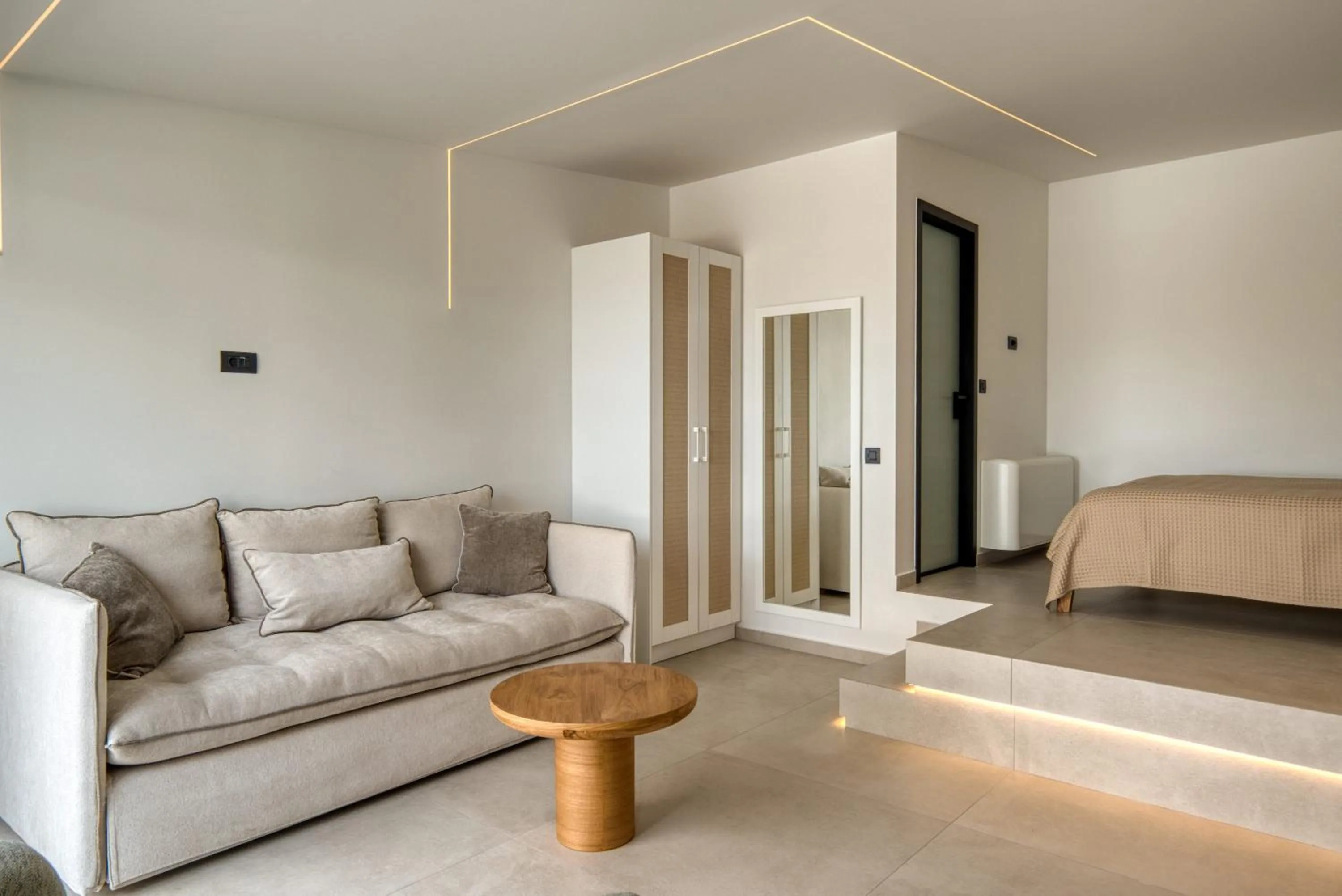 Bed in Anima Deluxe Suites