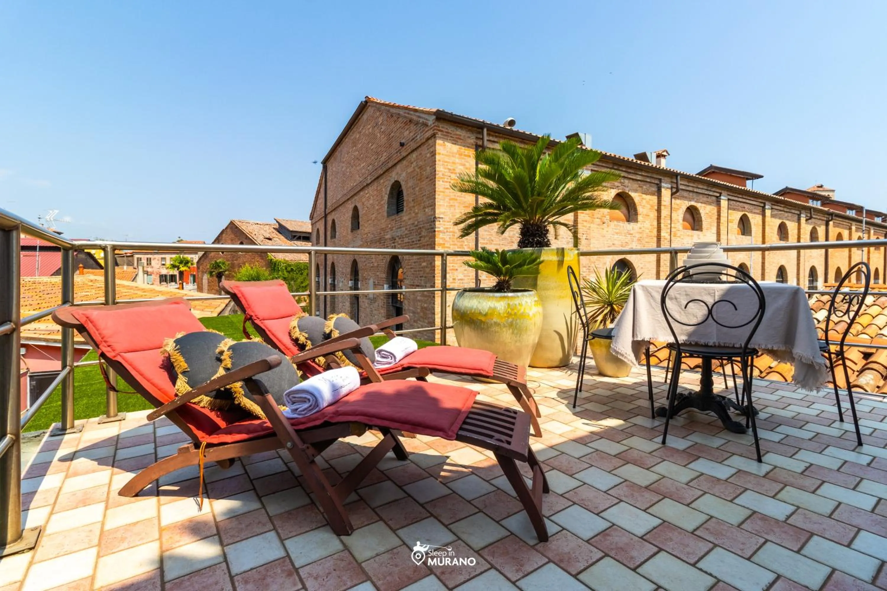 Patio in MURANO Suites - BOUTIQUE Apartments adults only