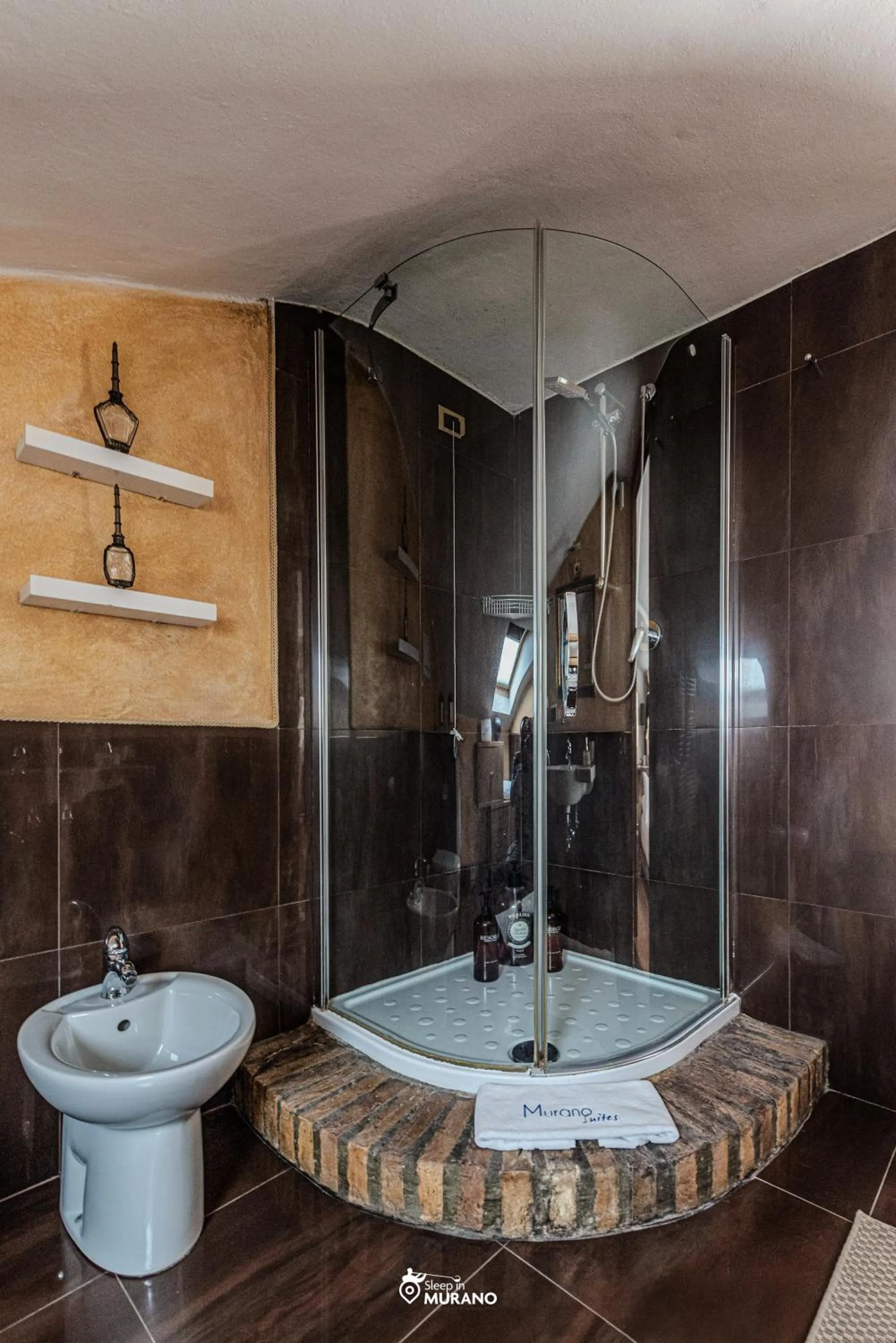 Shower in MURANO Suites - BOUTIQUE Apartments adults only