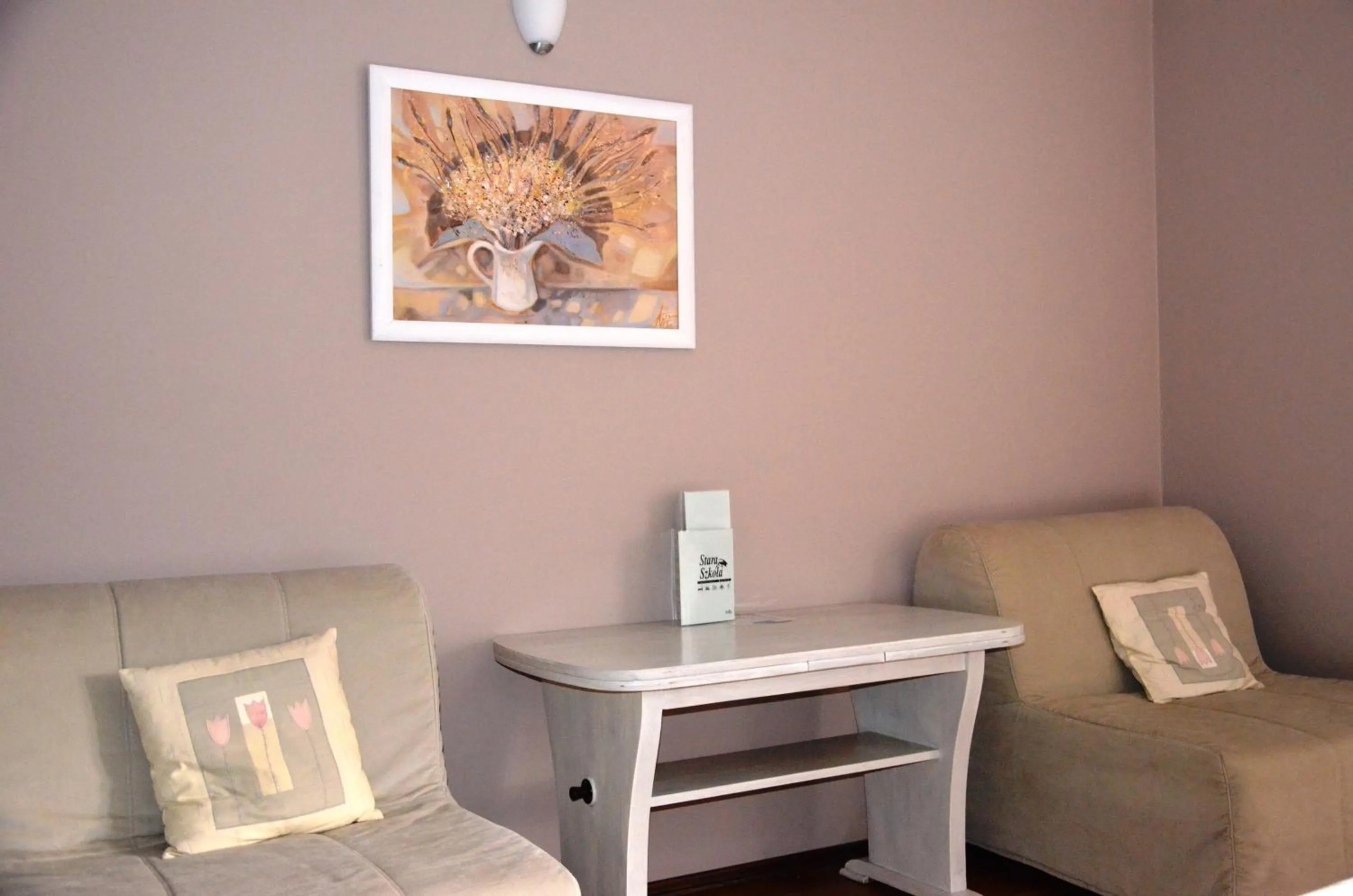 Seating area in Stara Szkoła w Harszu