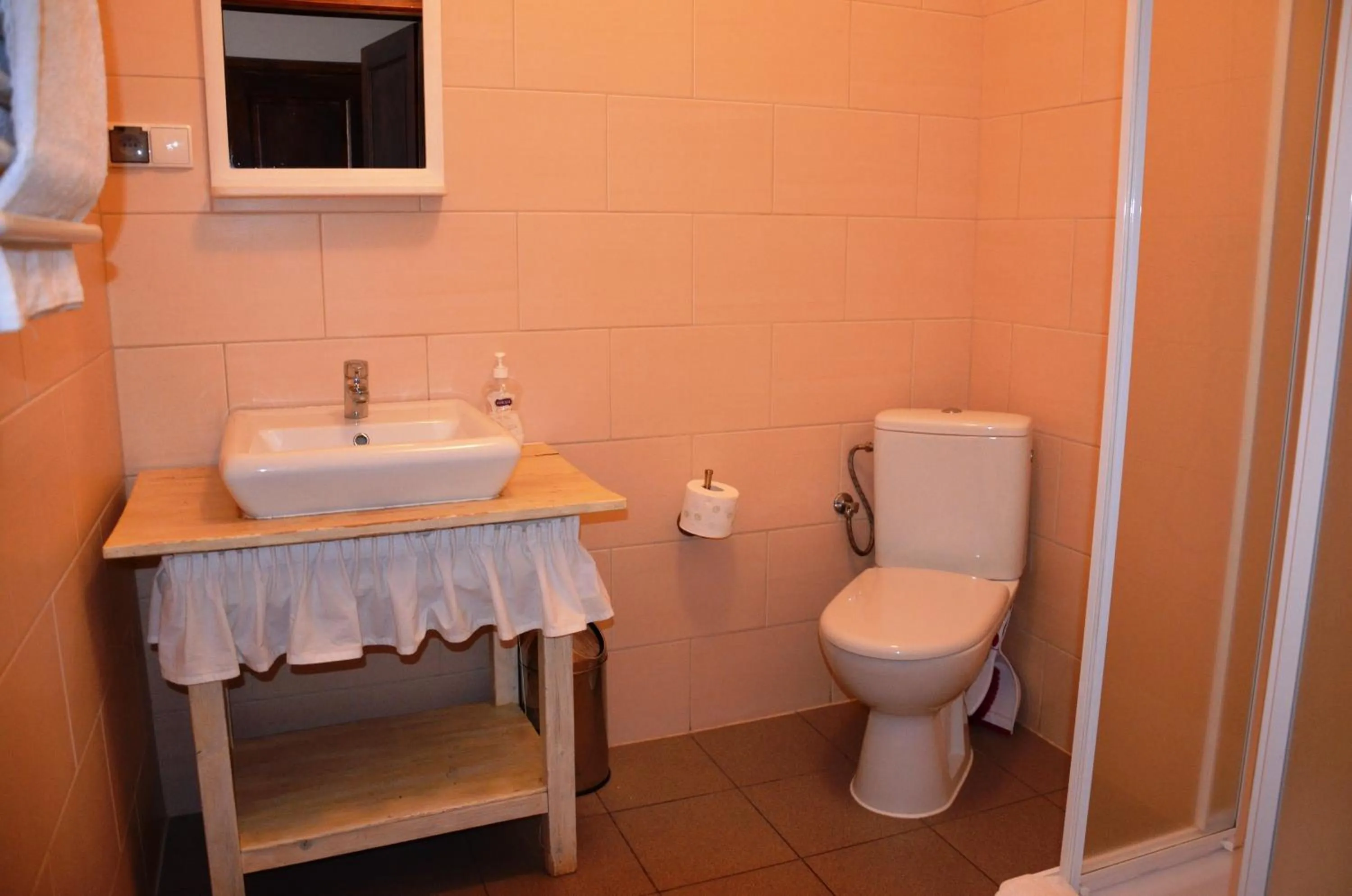 Bathroom in Stara Szkoła w Harszu