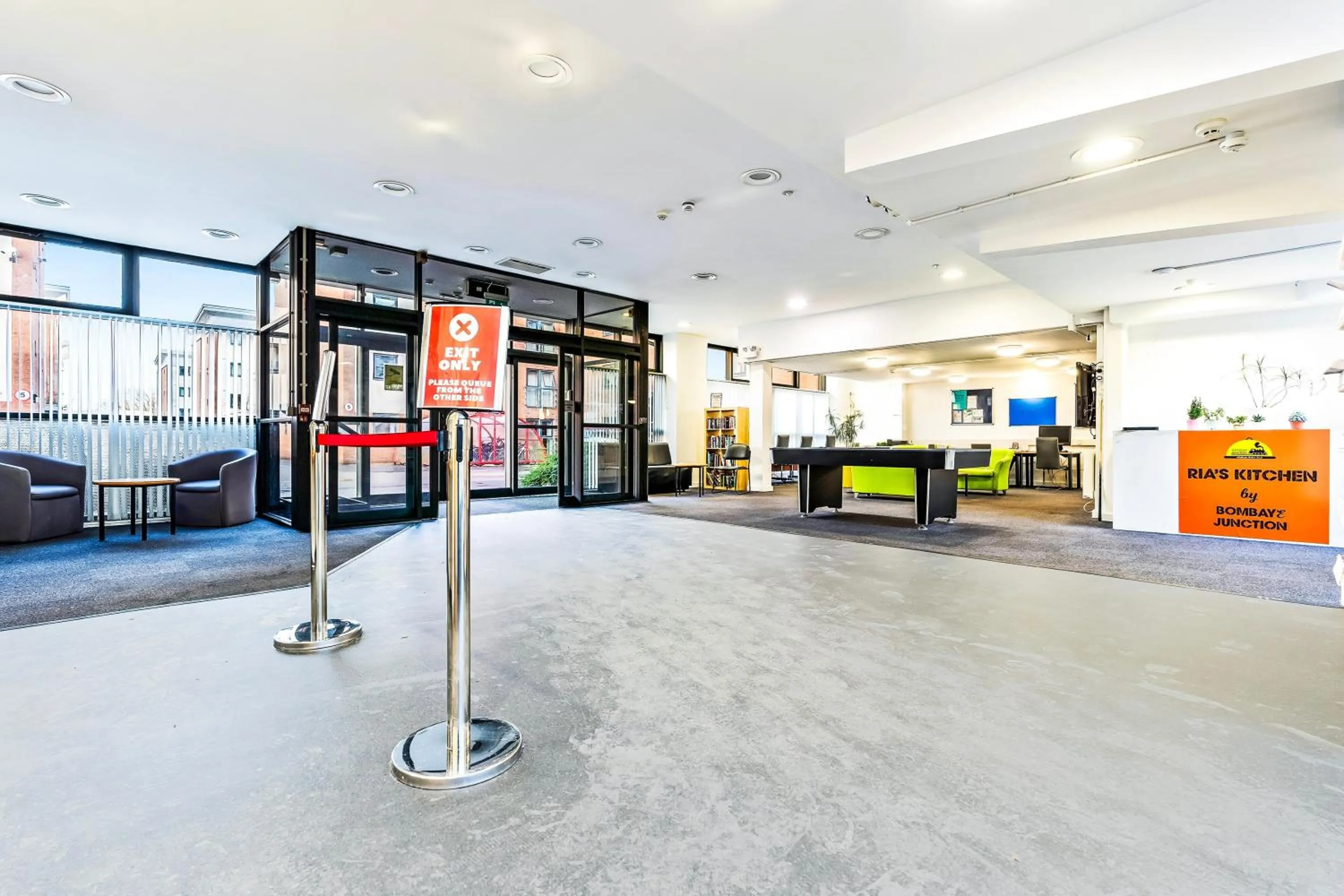 Lobby or reception in Crewe City Centre