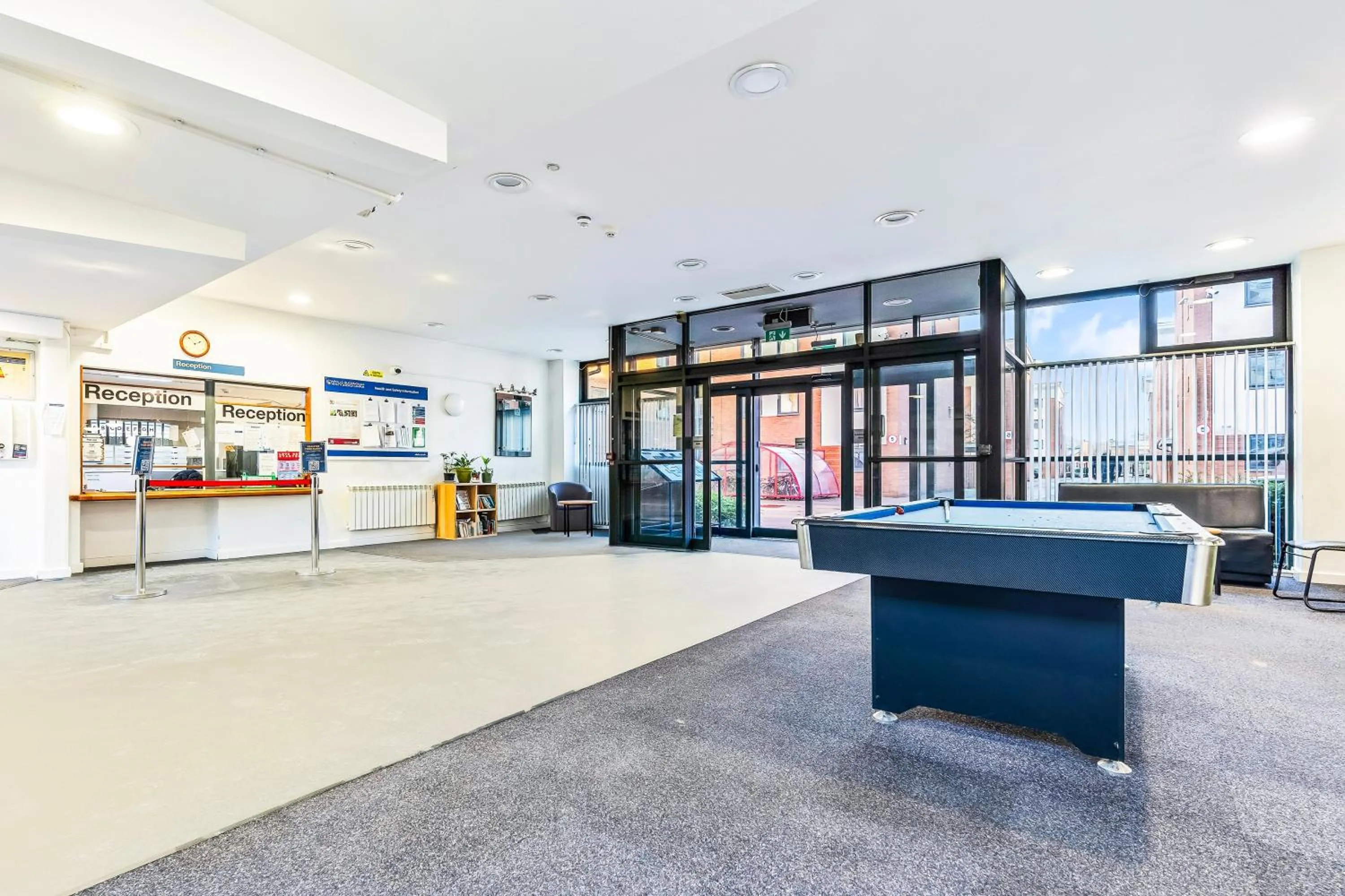 Lobby or reception in Crewe City Centre