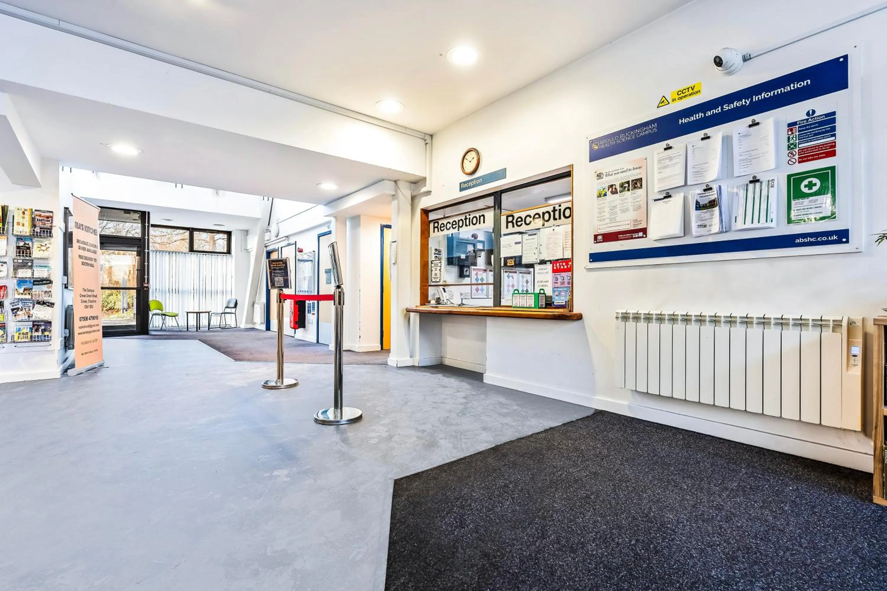 Lobby or reception in Crewe City Centre