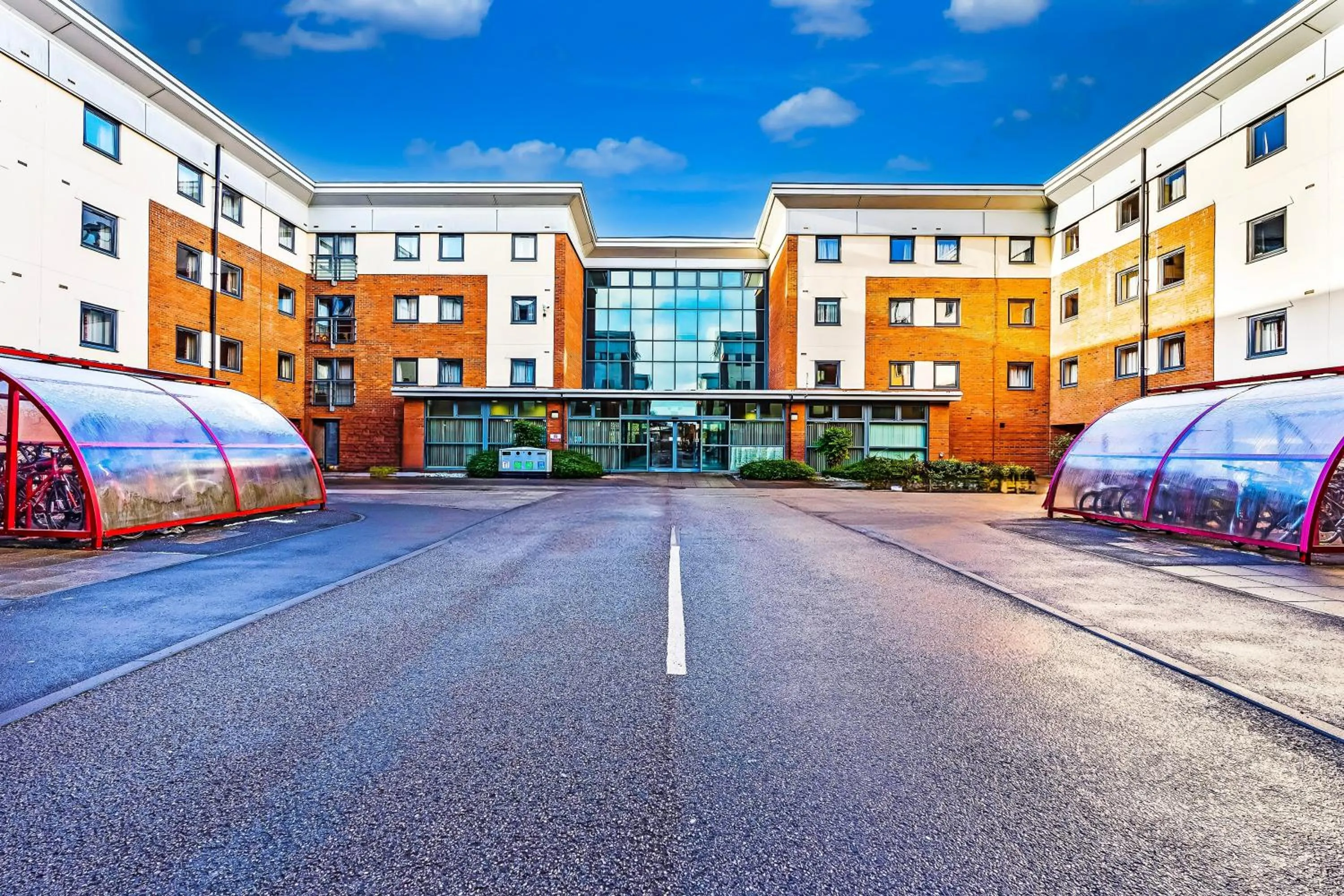 Facade/entrance in Crewe City Centre