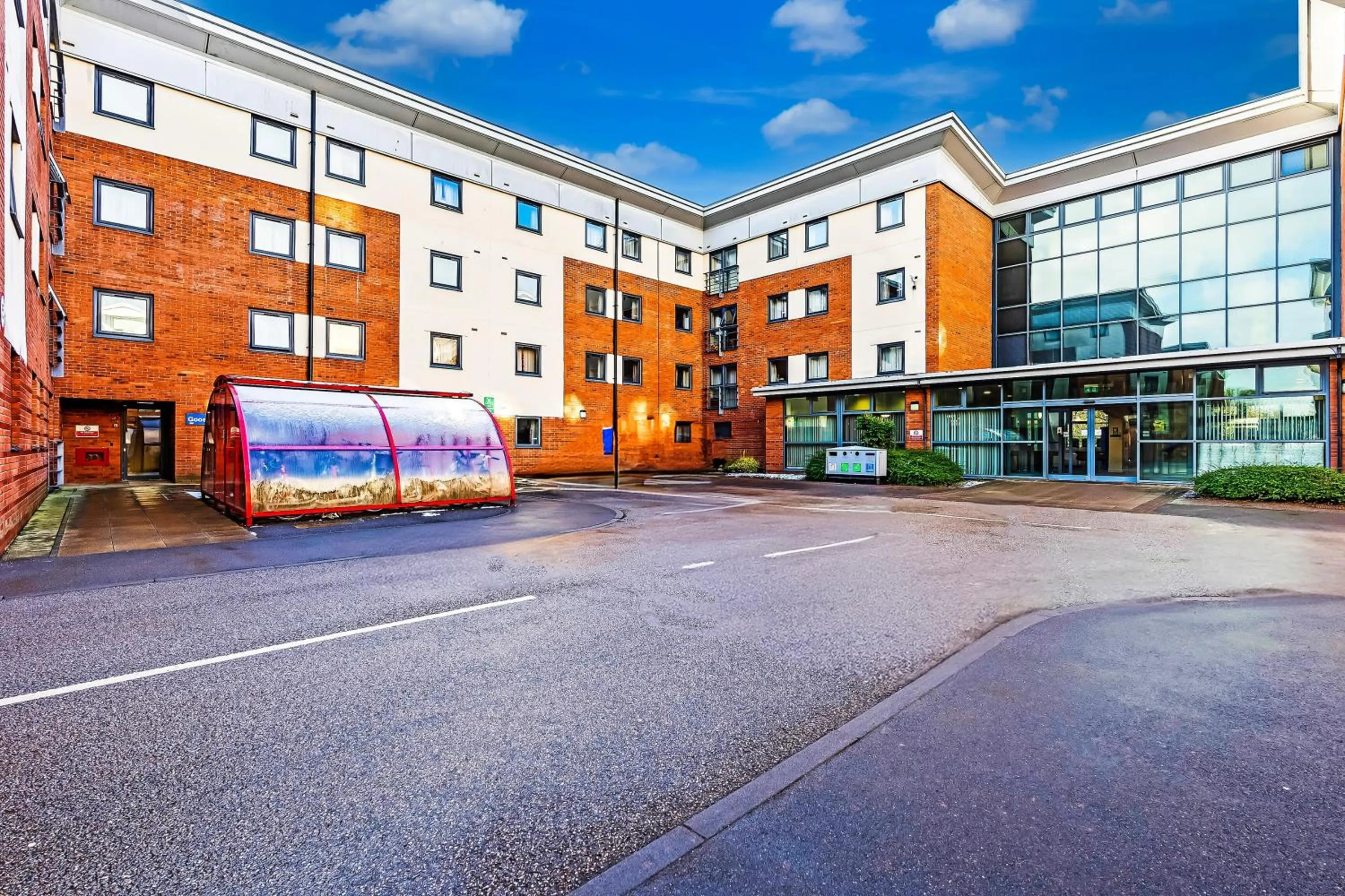 Facade/entrance in Crewe City Centre