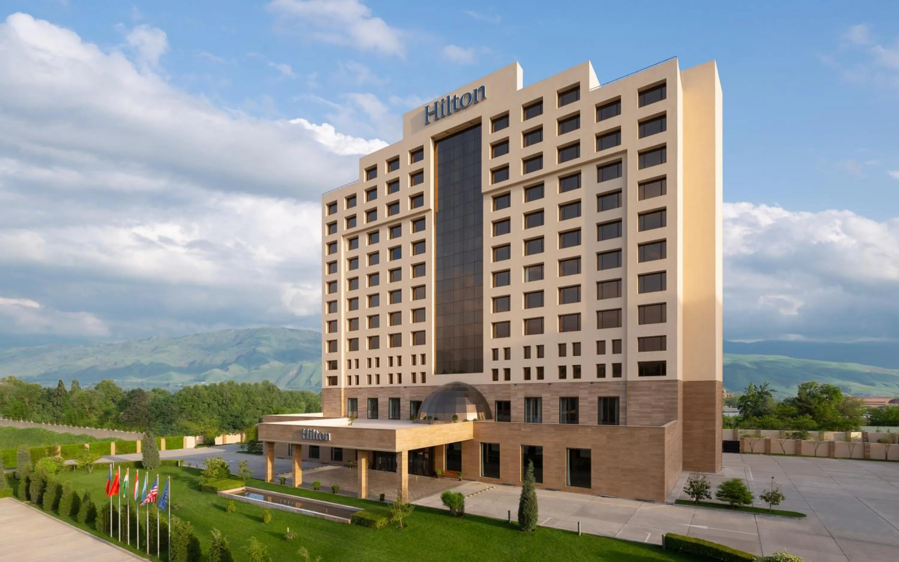Property building in Hilton Dushanbe