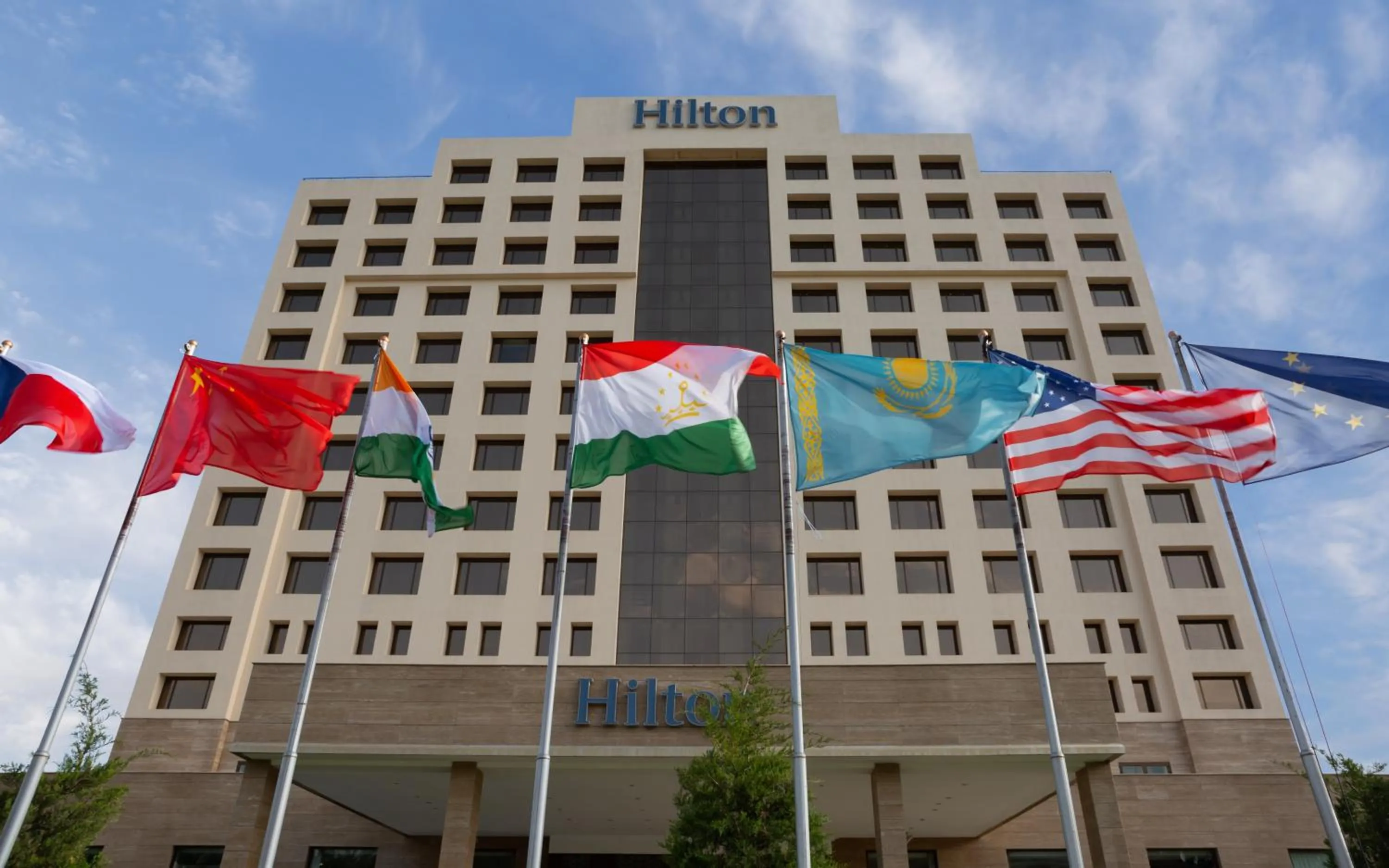 Property building in Hilton Dushanbe