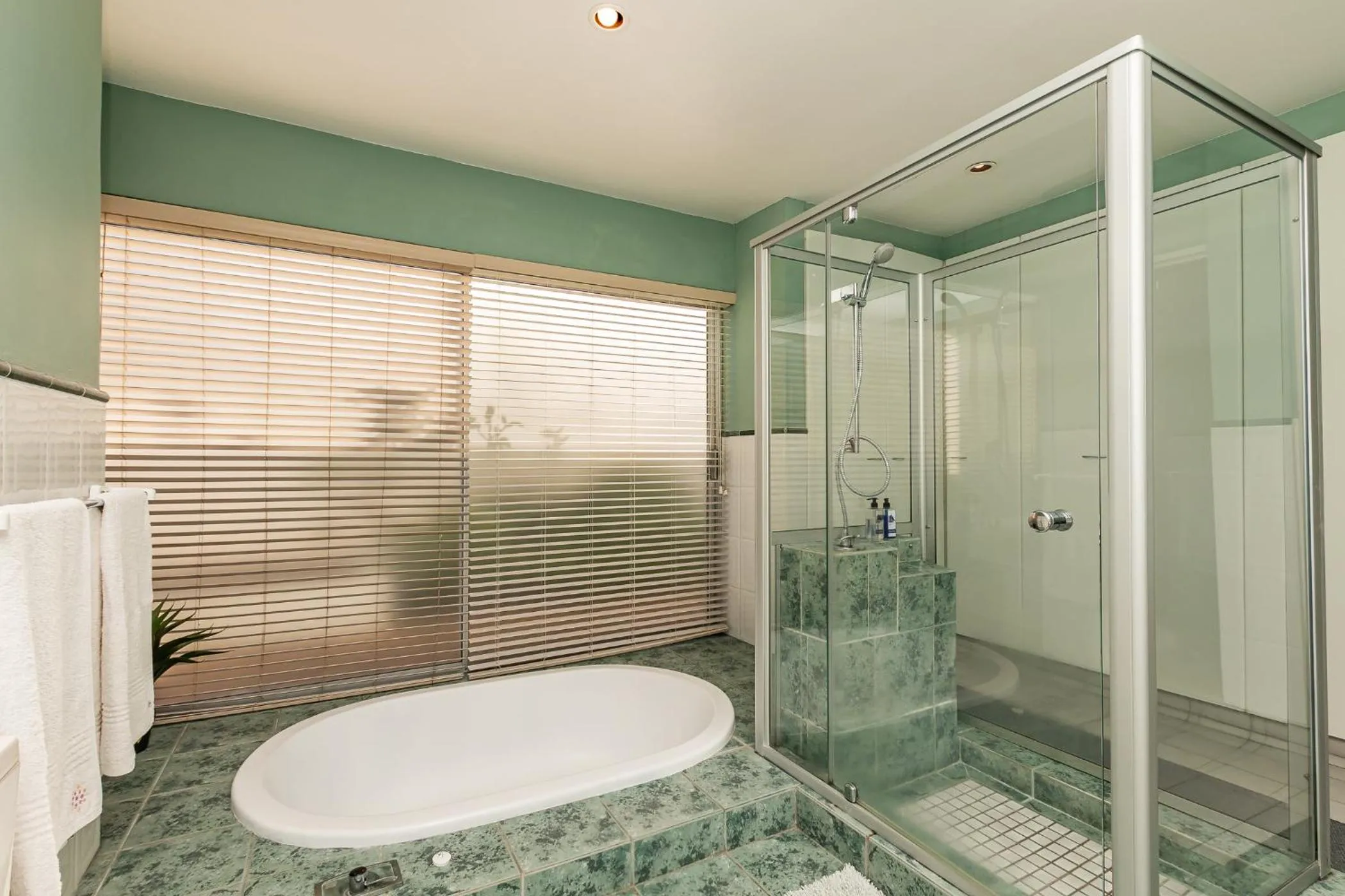 Shower in Admiralty Bed & Breakfast