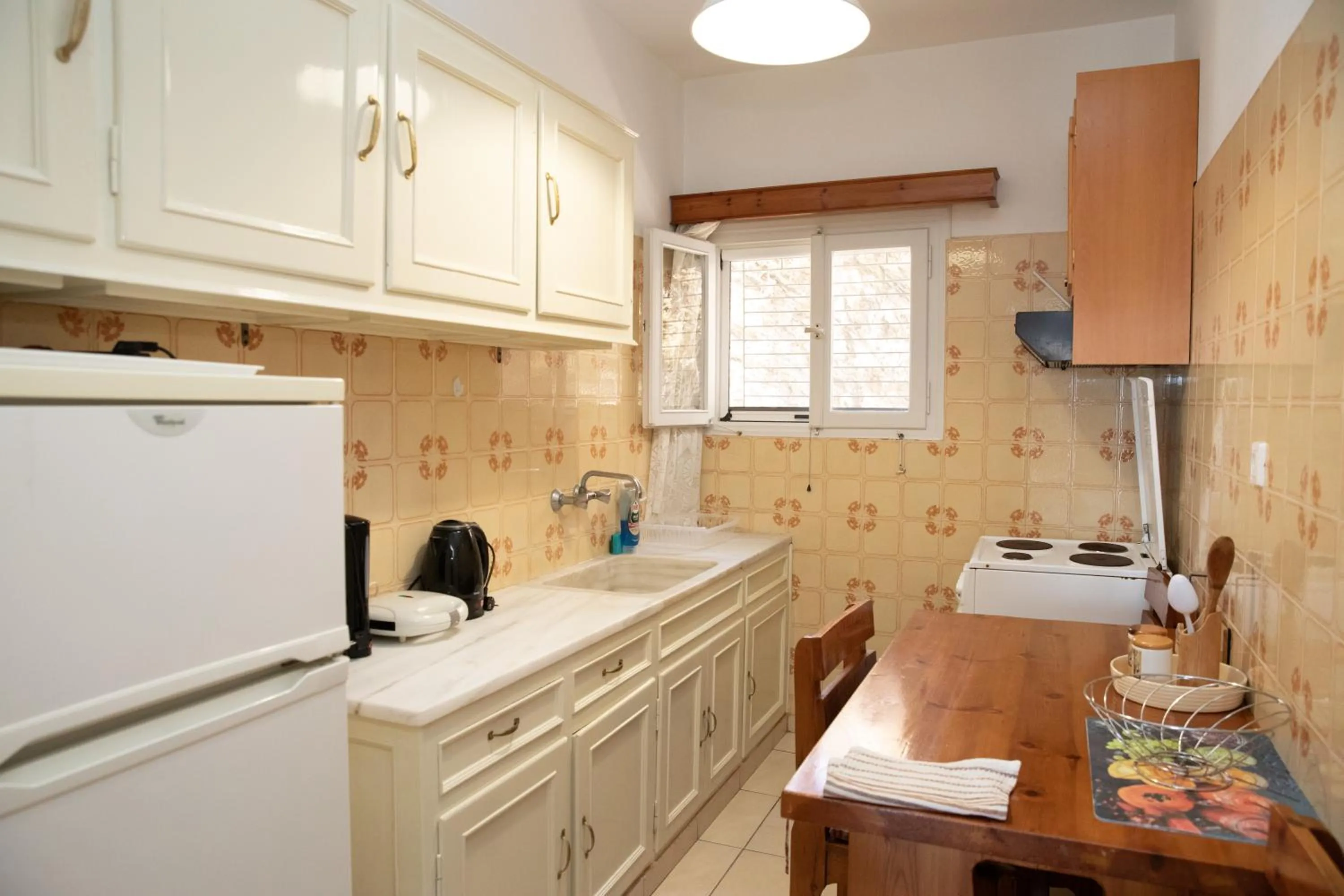 Kitchen or kitchenette in Hotel Elena