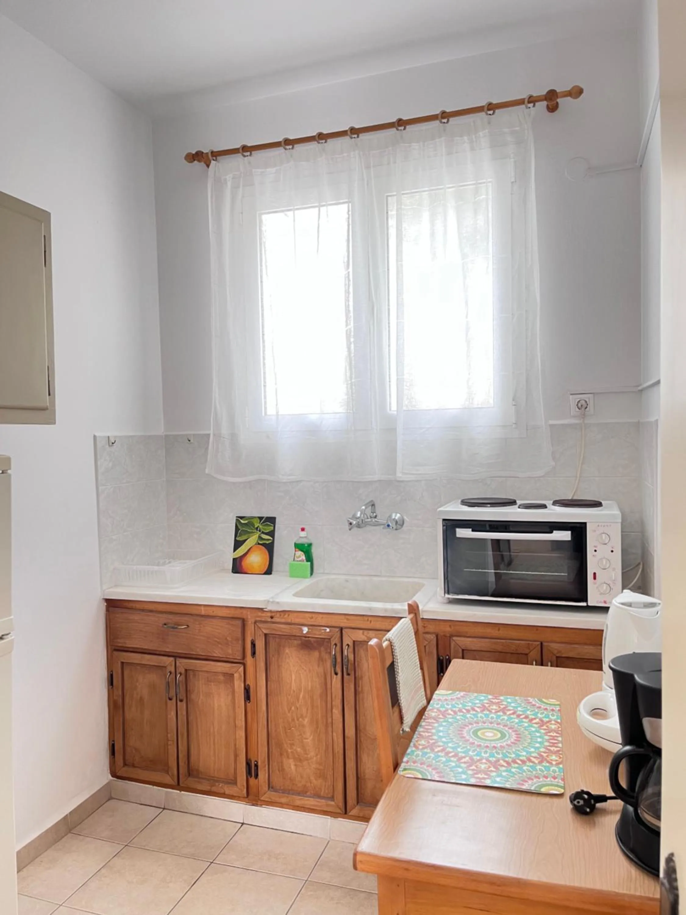 Kitchen or kitchenette in Hotel Elena