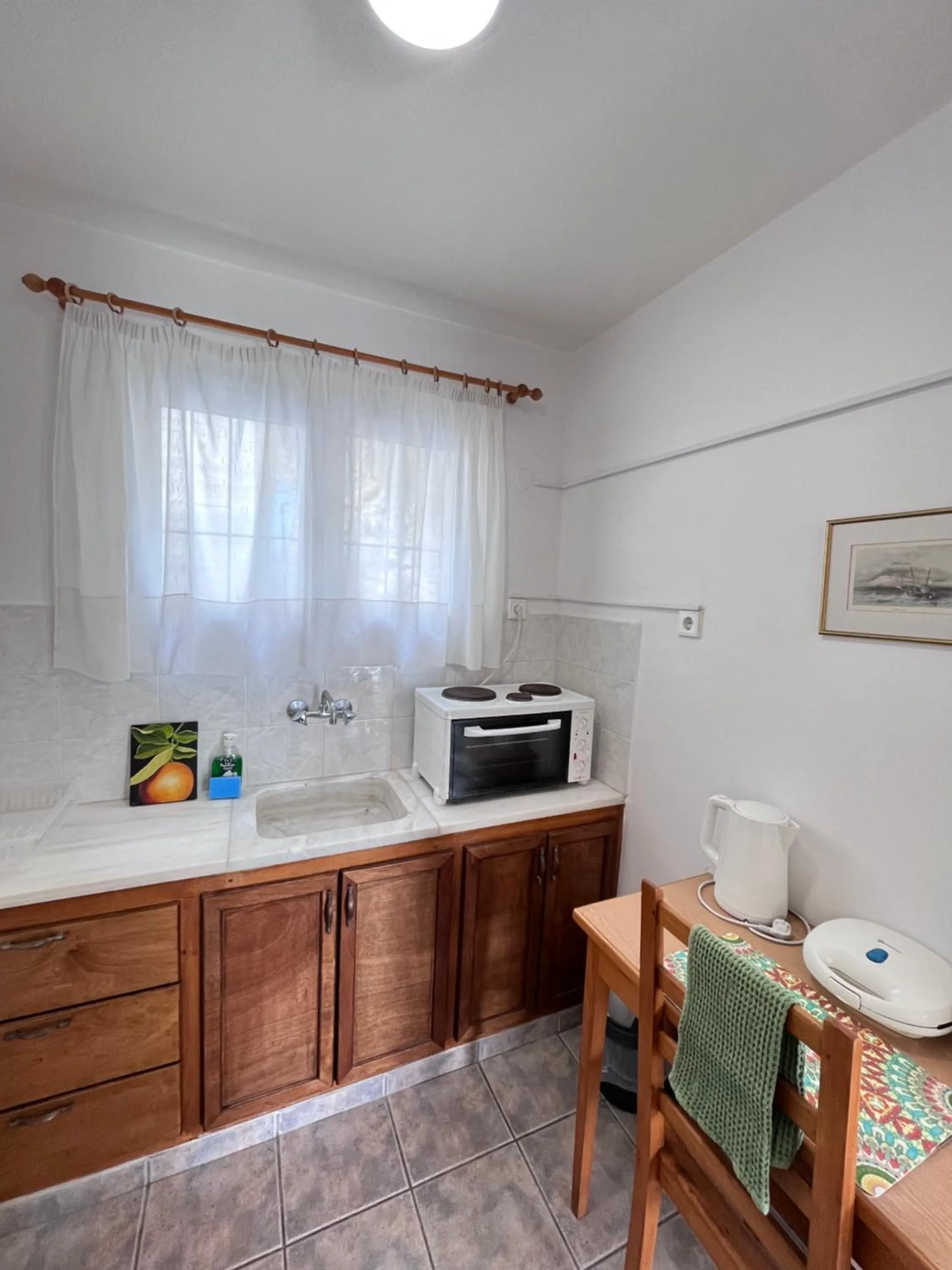 Kitchen or kitchenette in Hotel Elena
