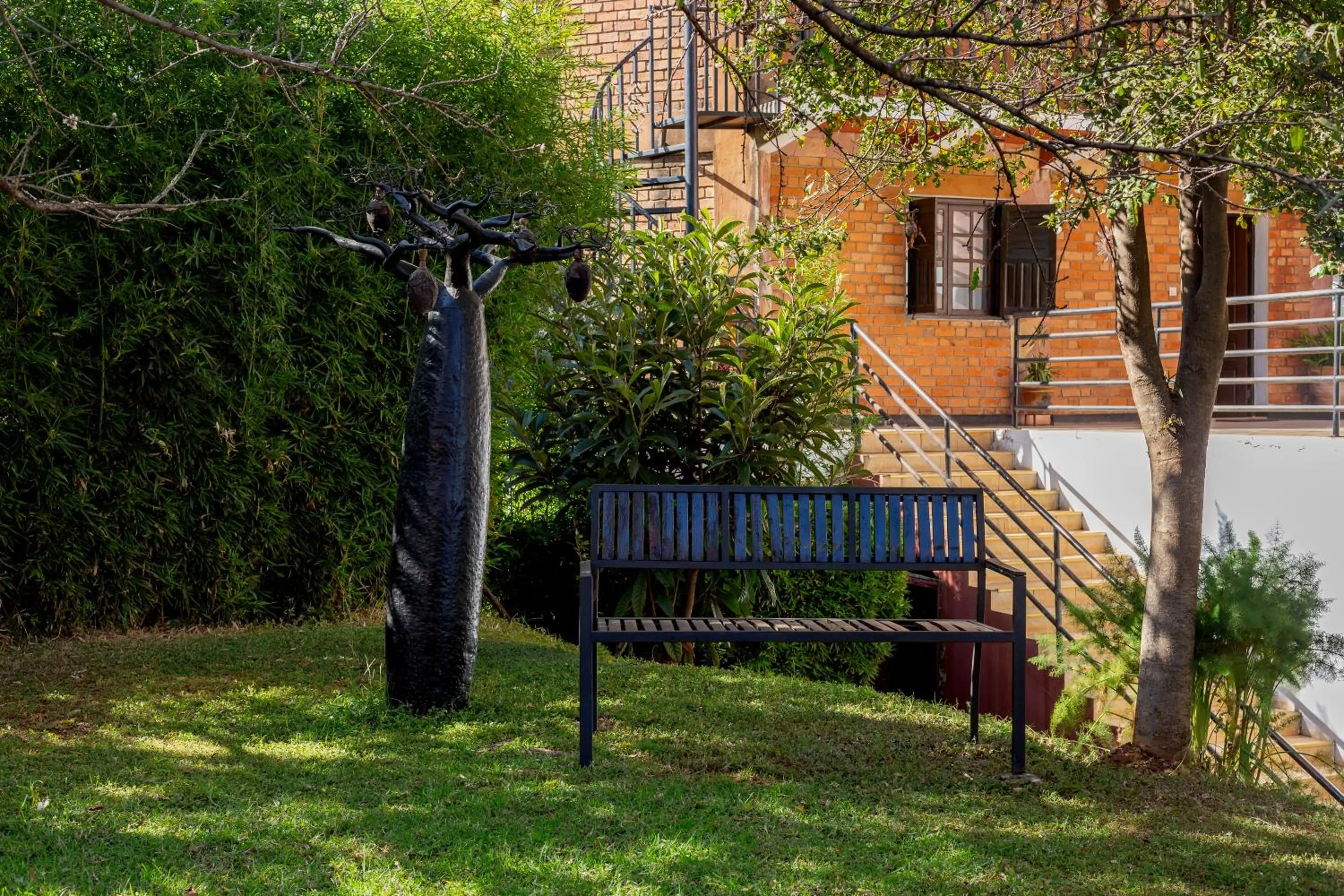 Garden view in Hotel H1 Antsirabe