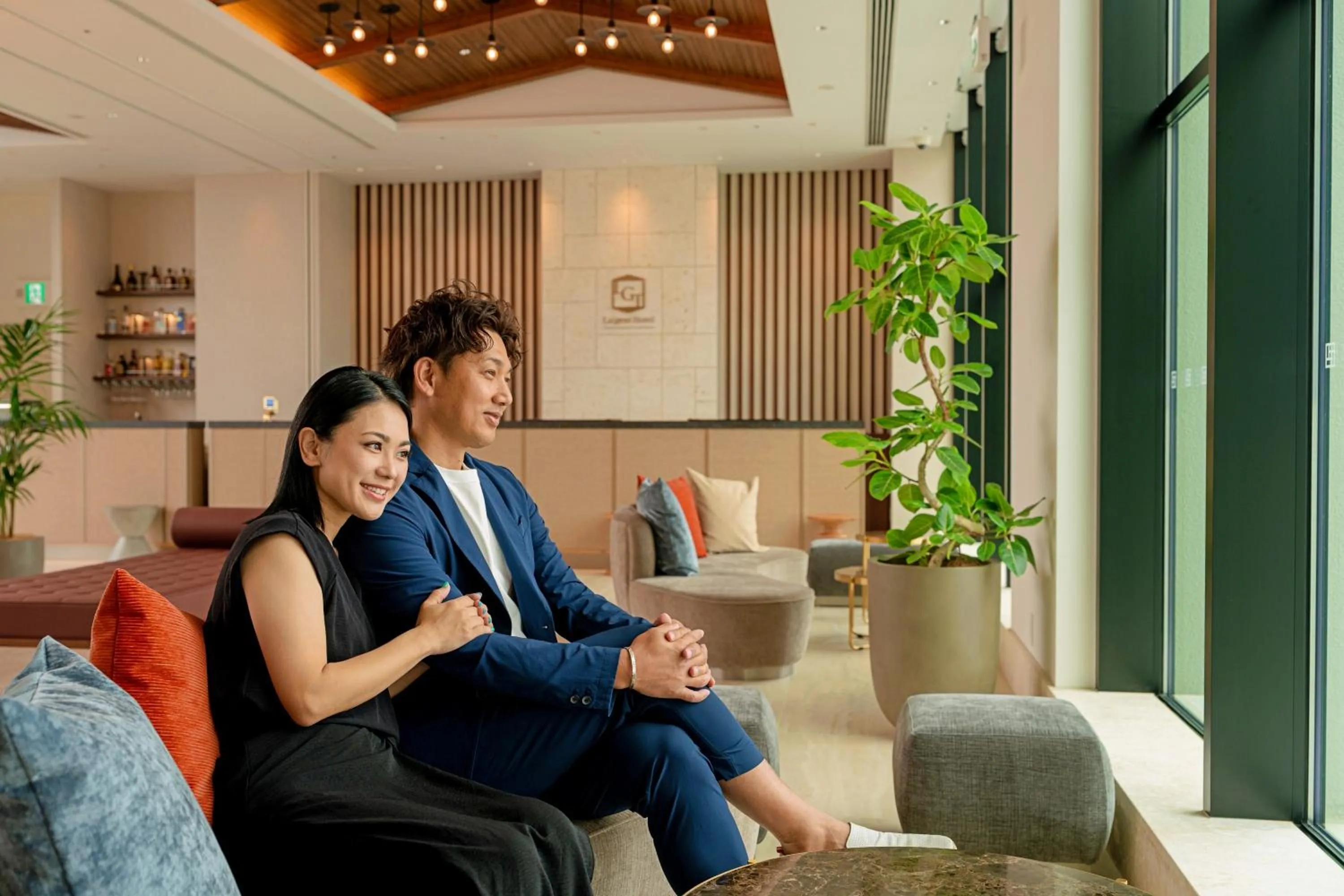 Lounge or bar in La'gent Hotel Okinawa Naha