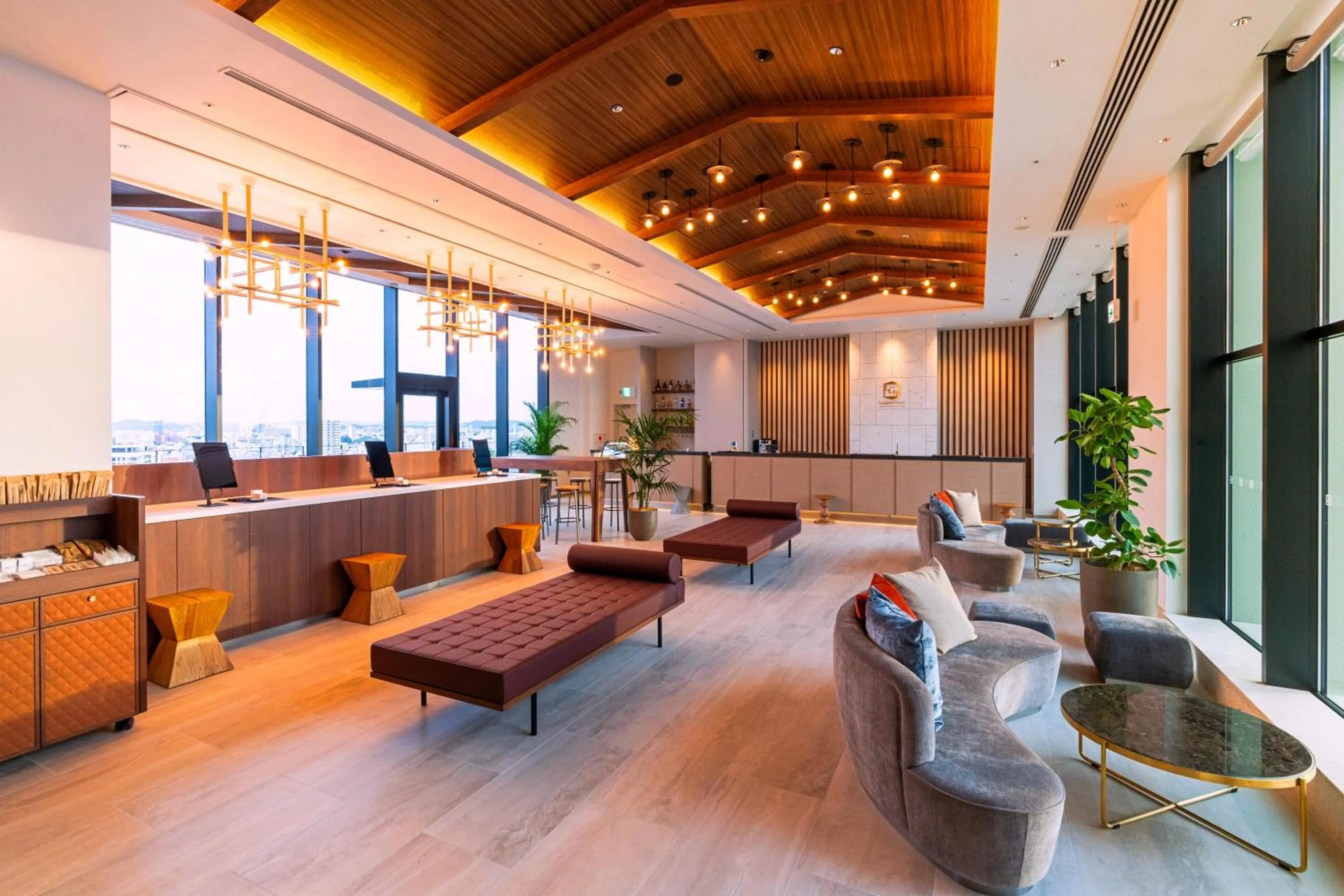 Lobby or reception in La'gent Hotel Okinawa Naha