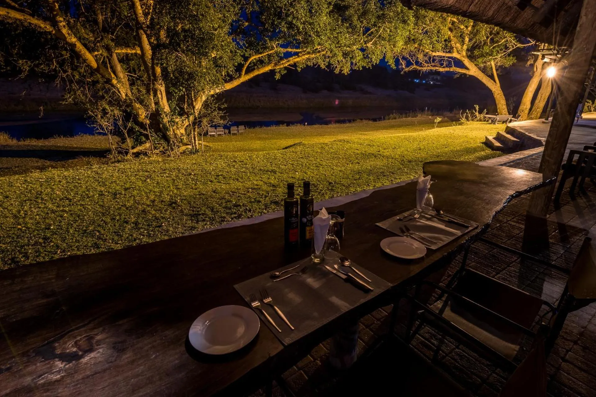 Patio in Maninghi Lodge