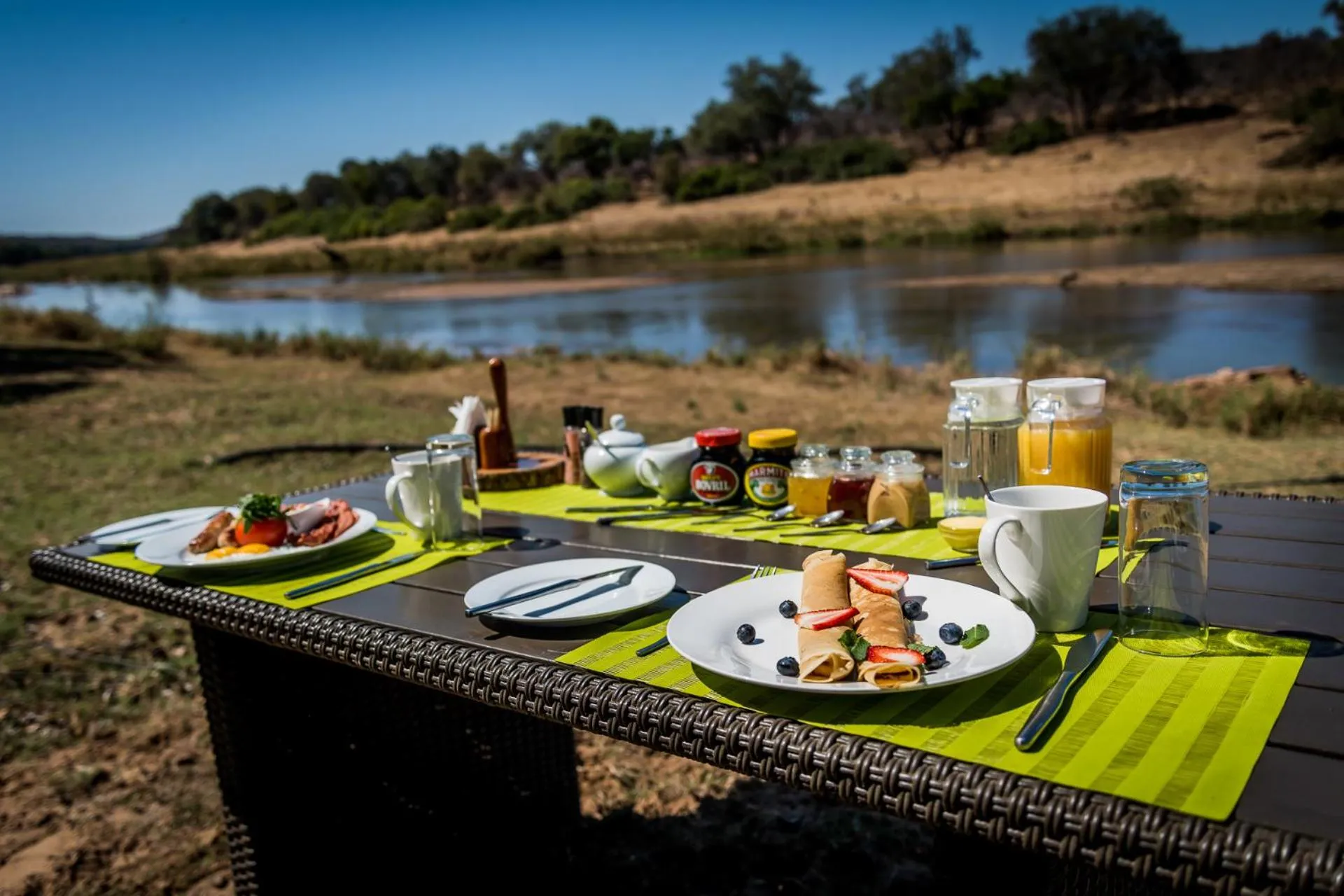 Food close-up in Maninghi Lodge
