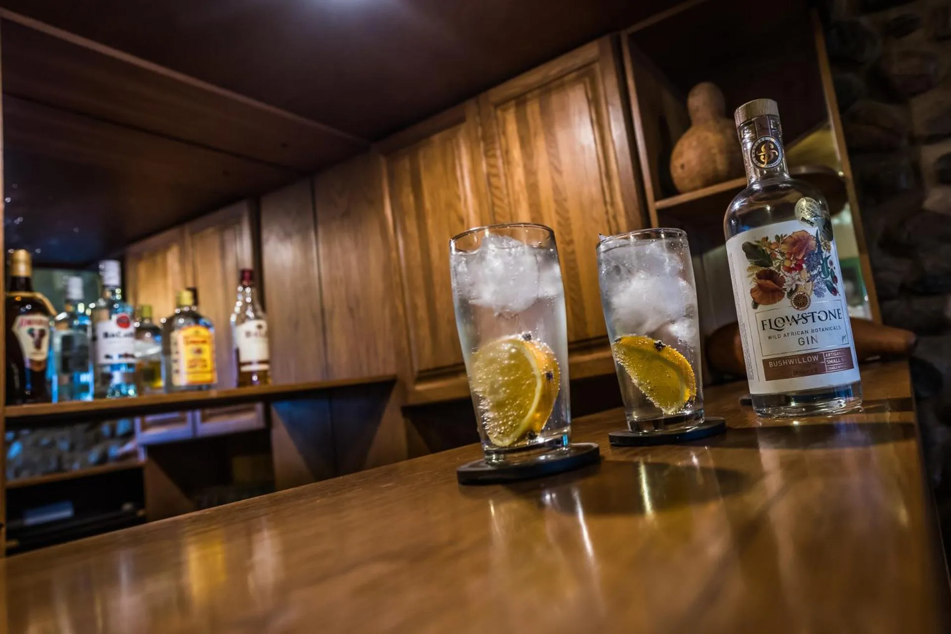 Lounge or bar in Maninghi Lodge